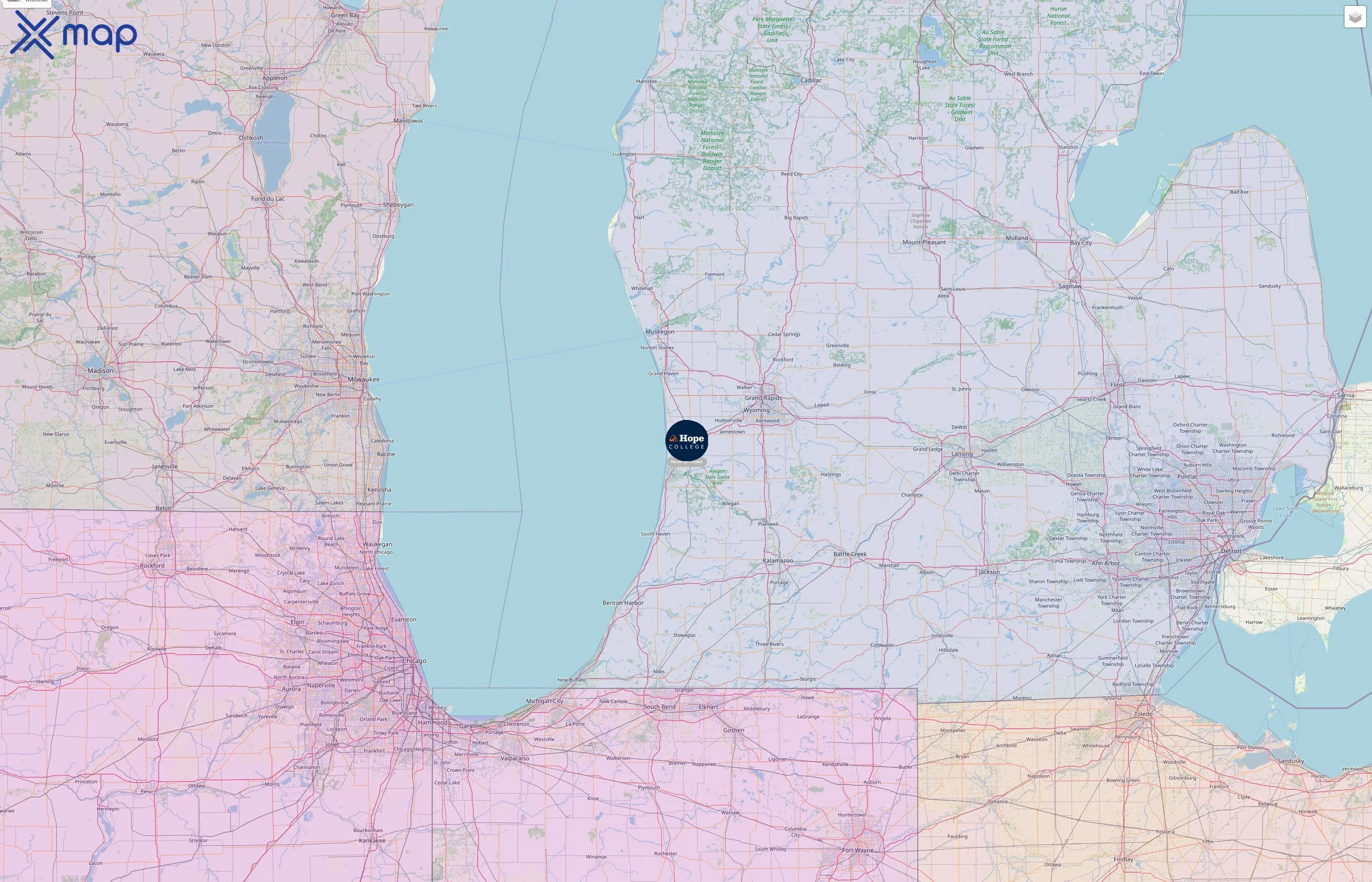 Hope College street hotspots