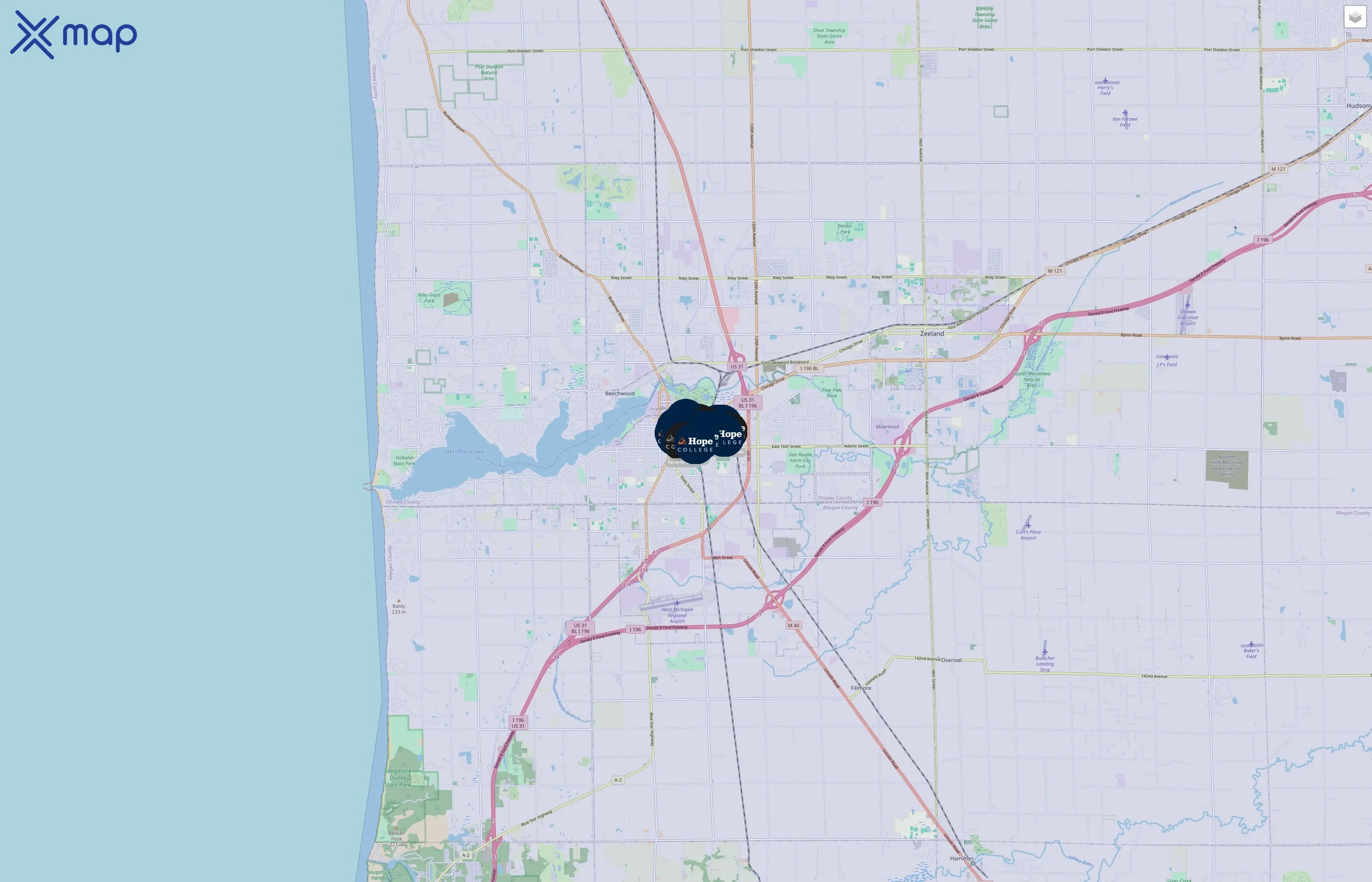 Hope College traffic data