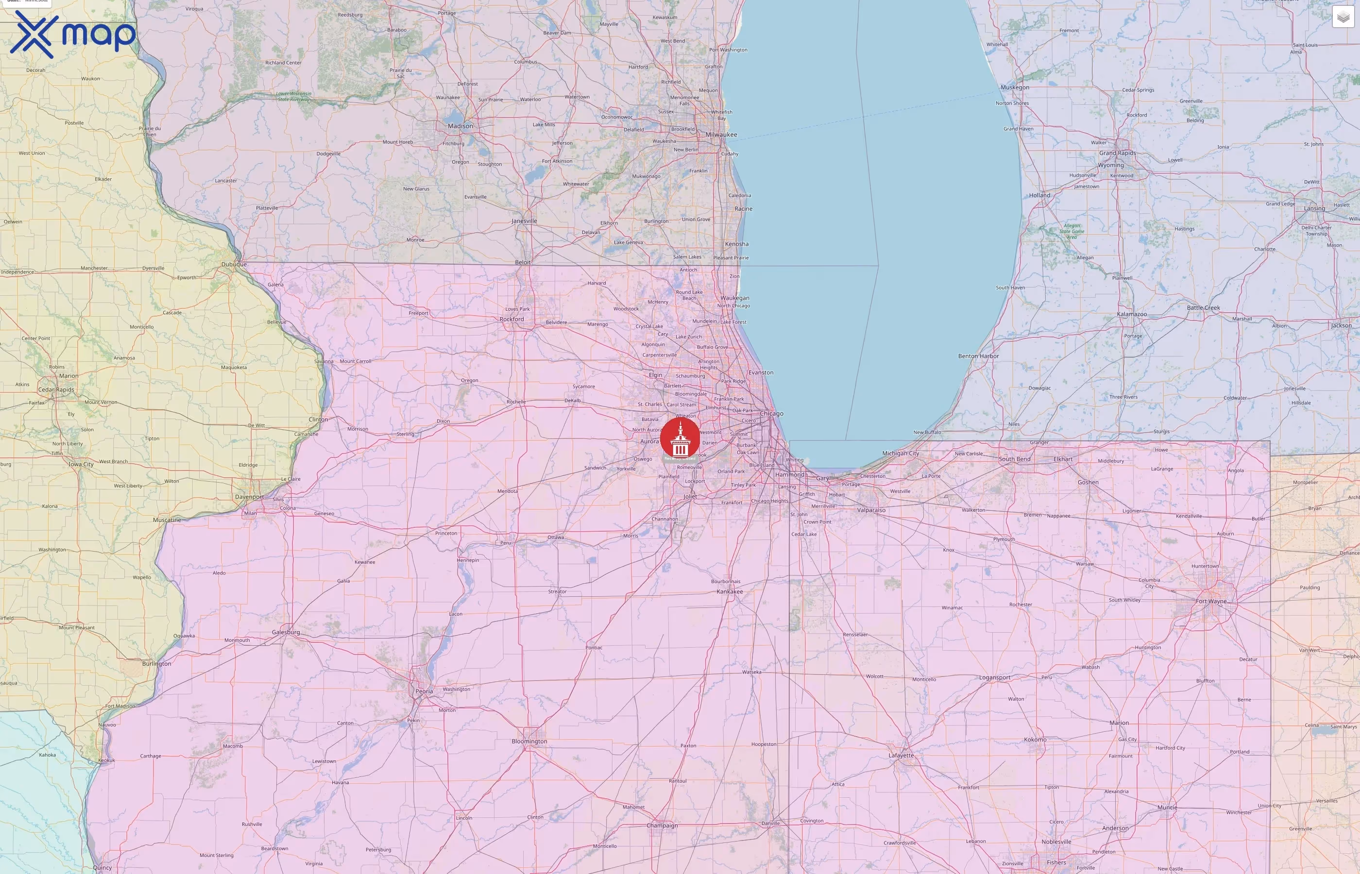 North Central College street hotspots