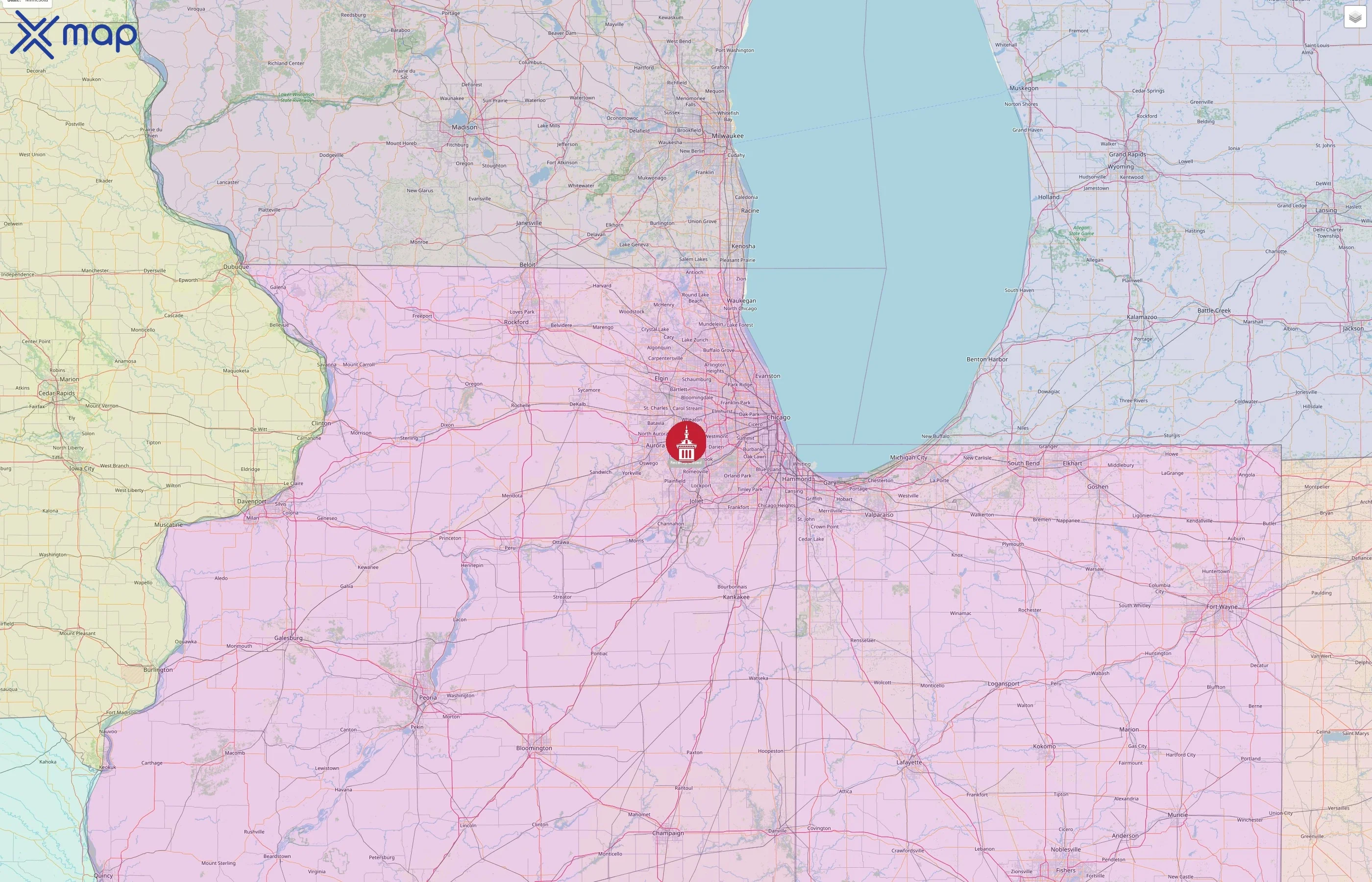 North Central College street hotspots