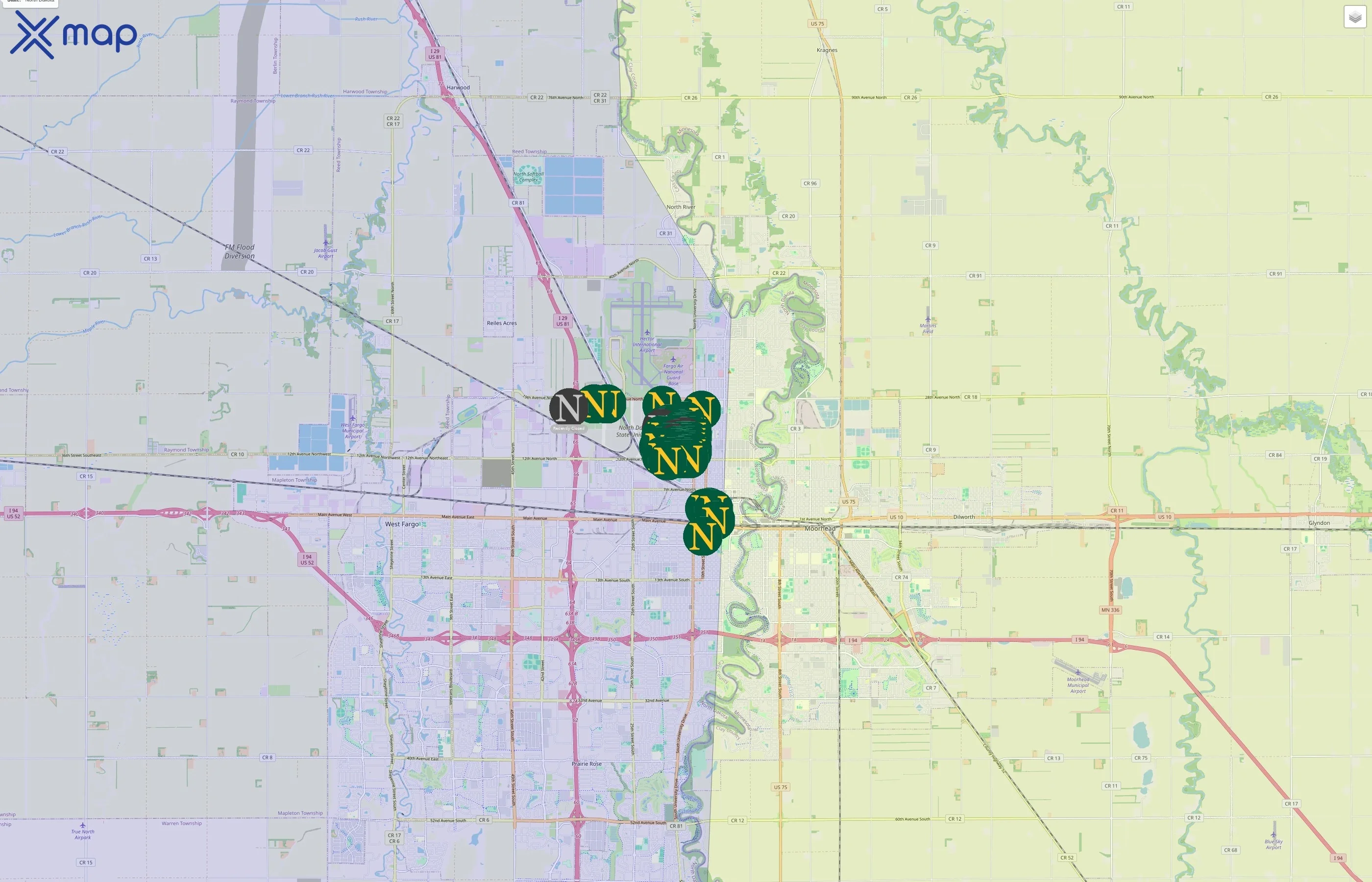 North Dakota State University traffic data