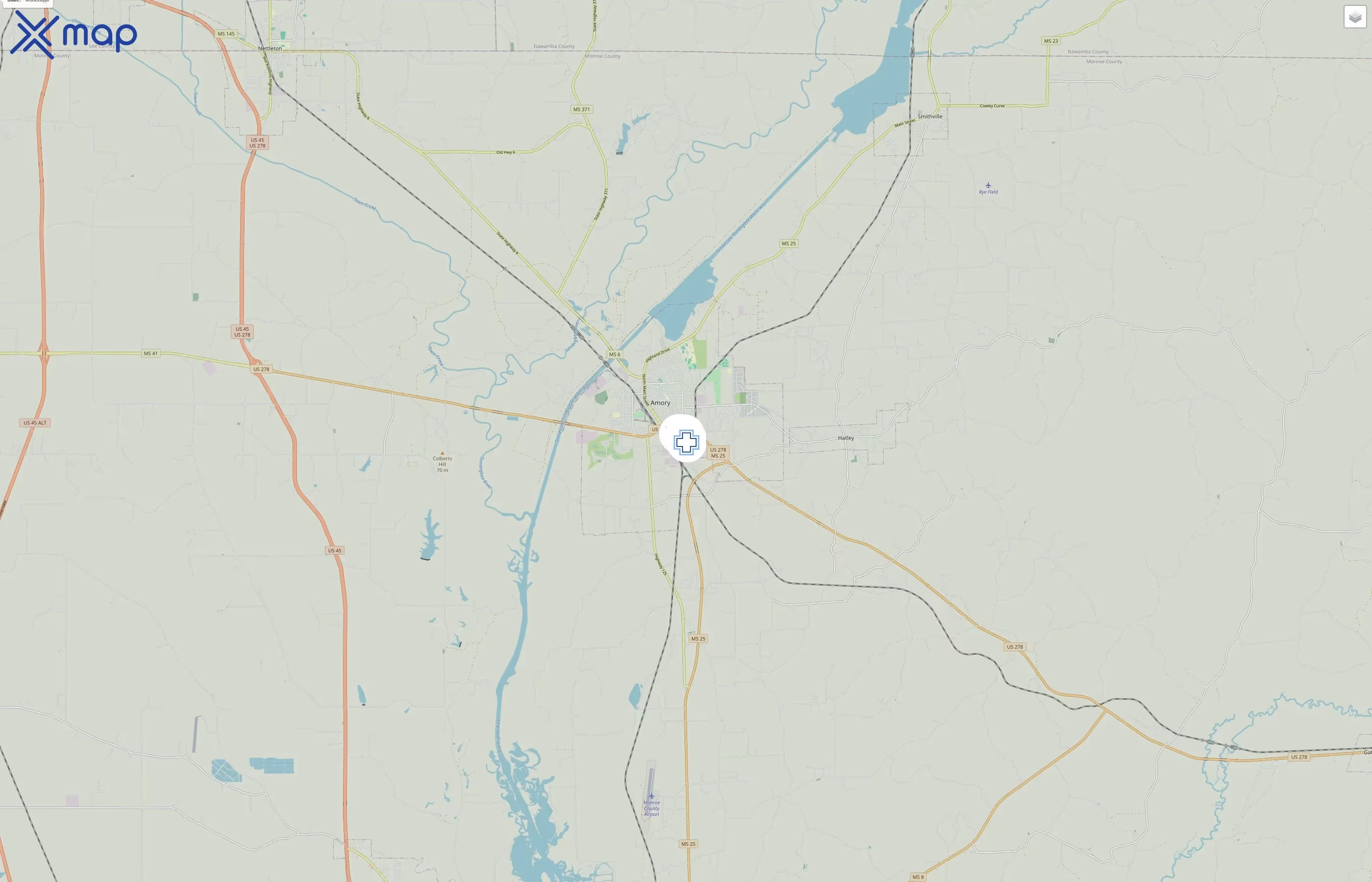 North Mississippi Health Services traffic data