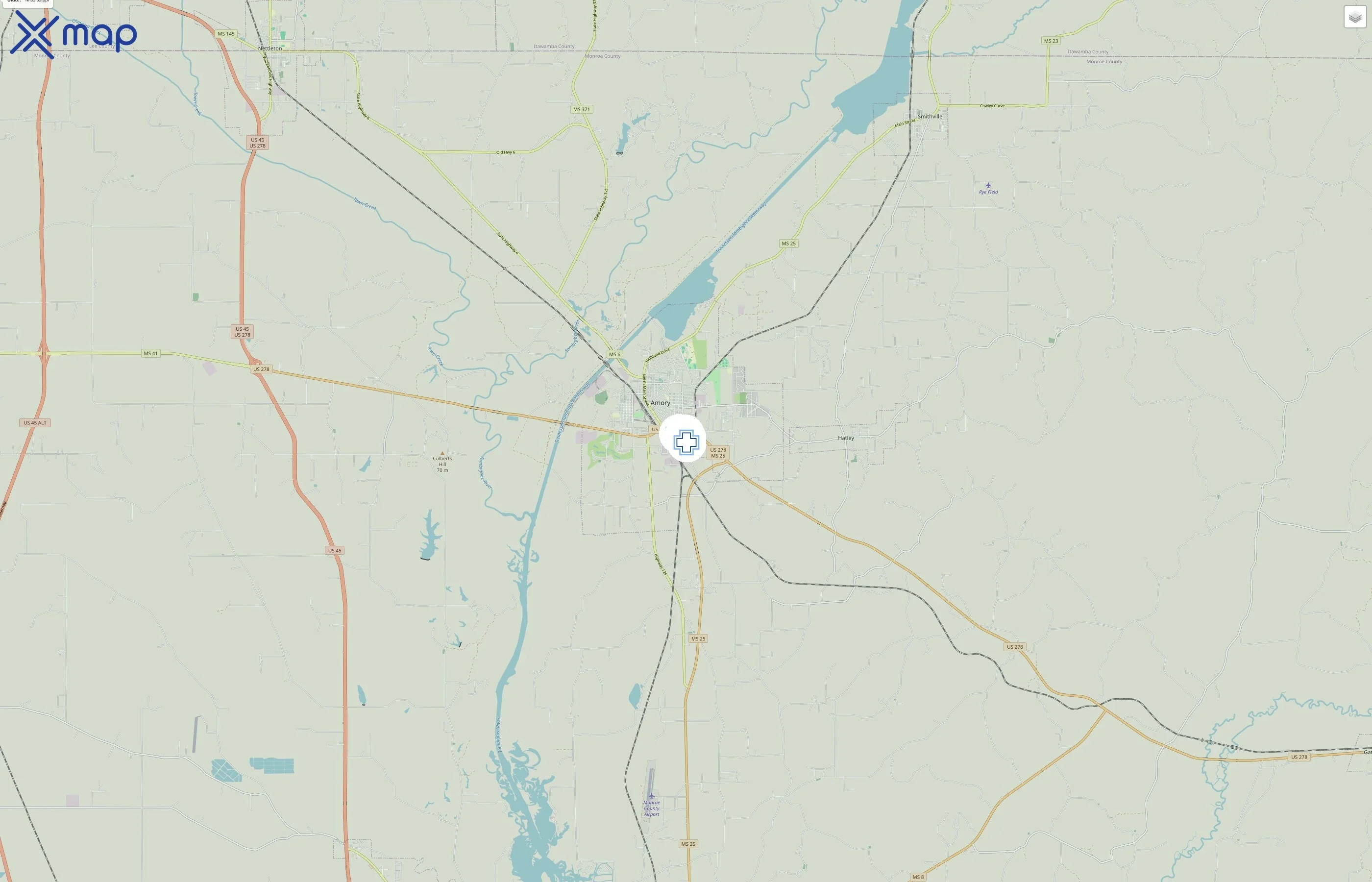 North Mississippi Health Services traffic data