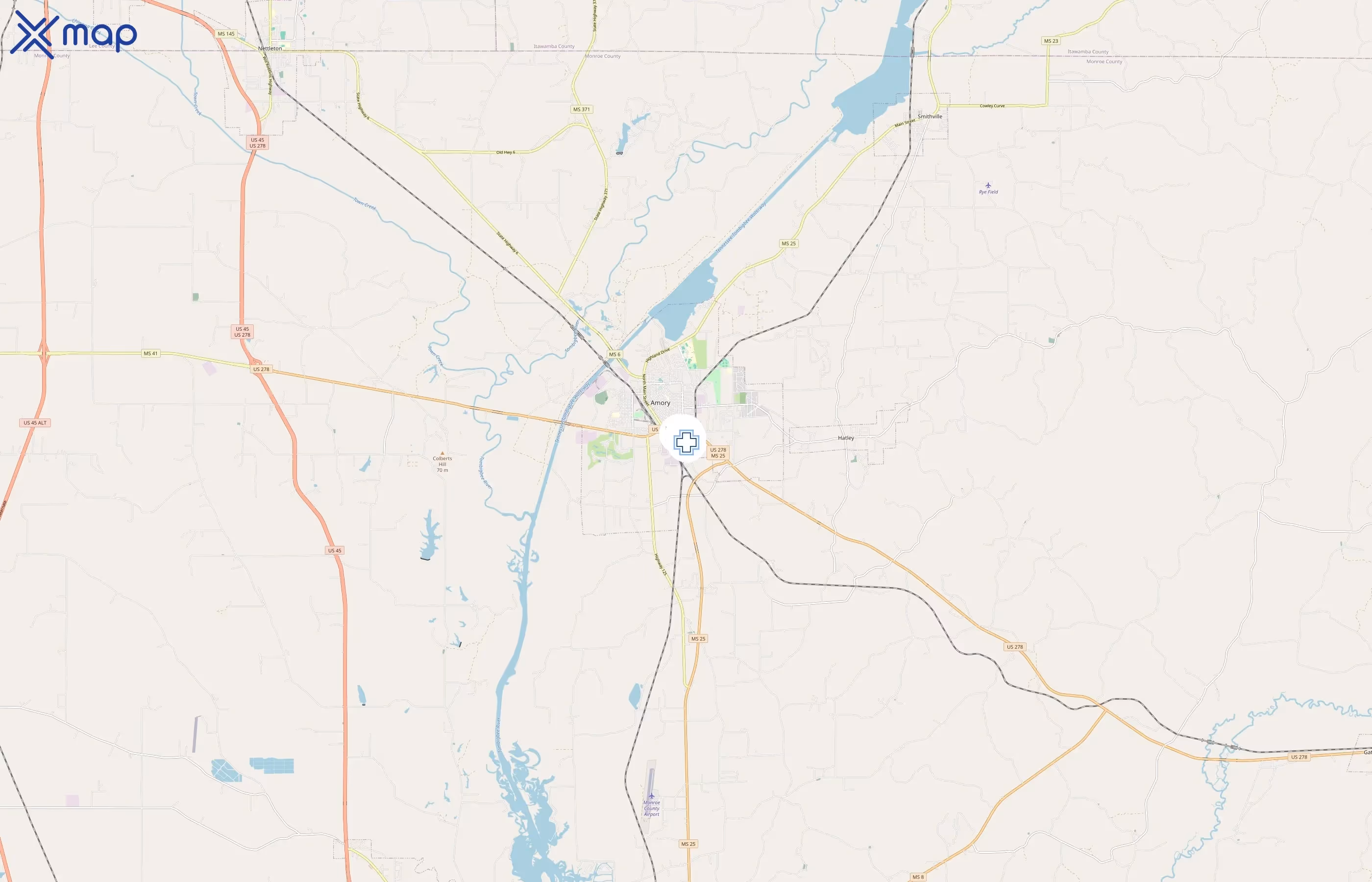 North Mississippi Health Services area coverage