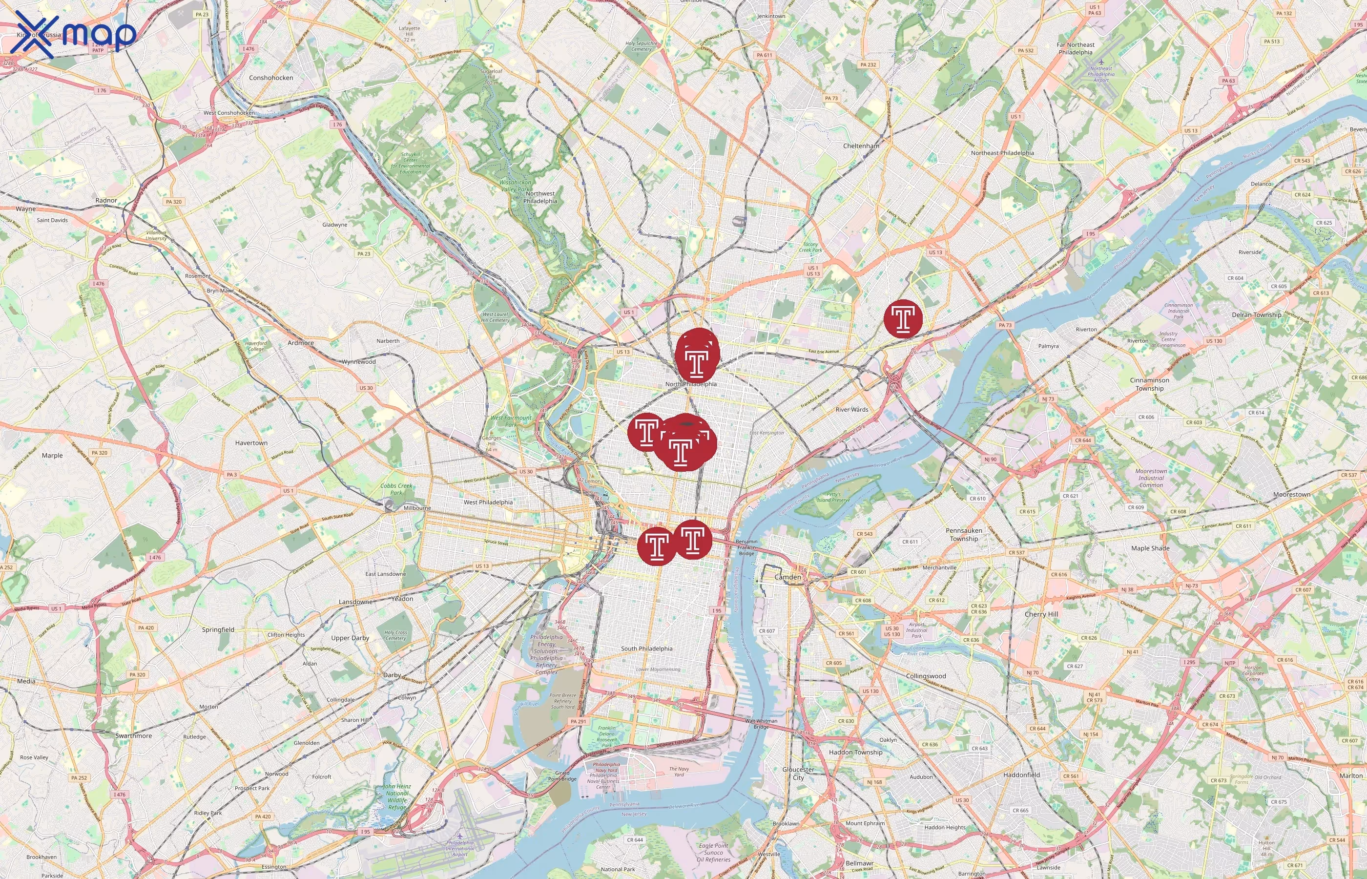 Temple University area coverage