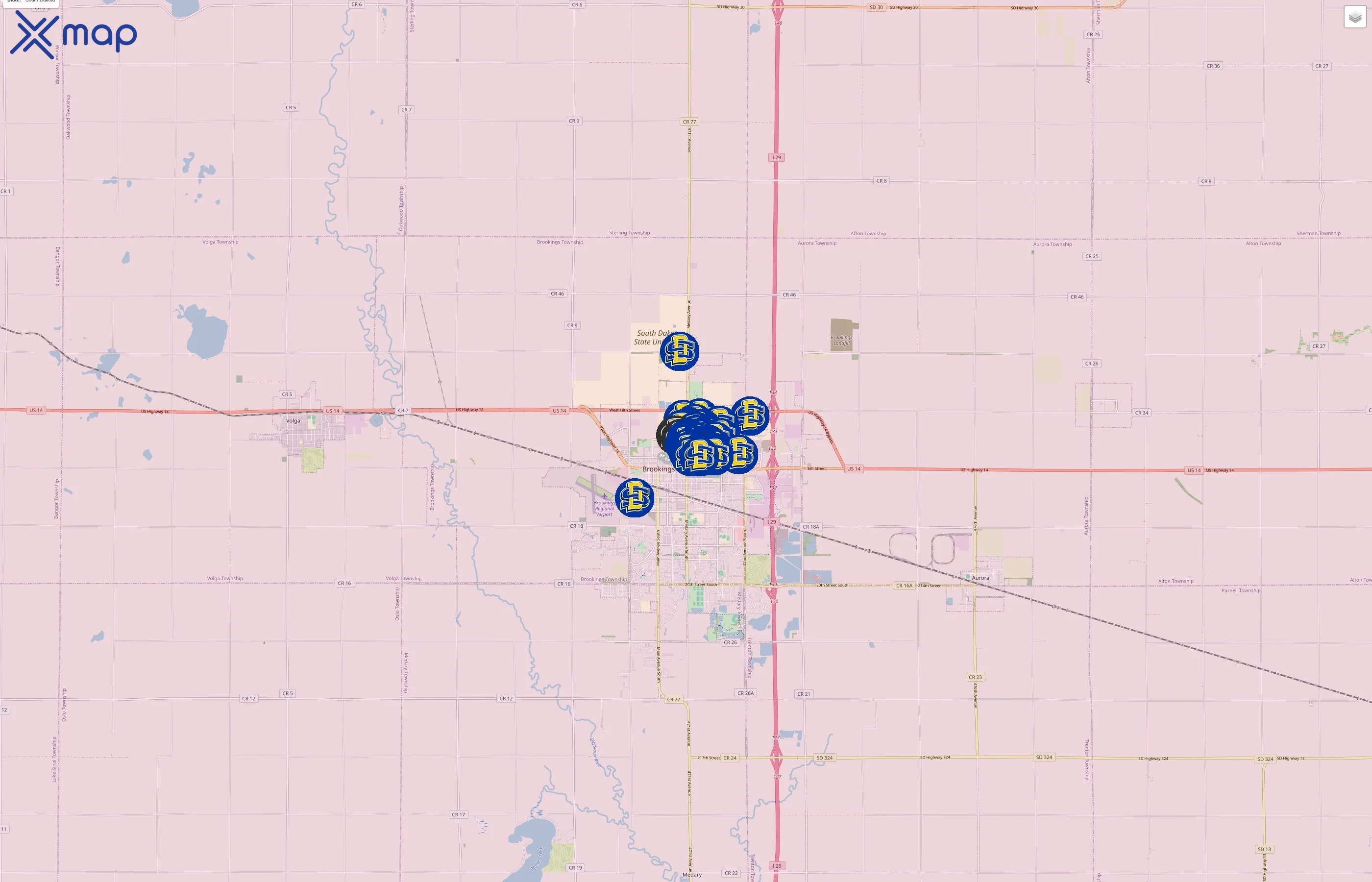 South Dakota State University traffic data