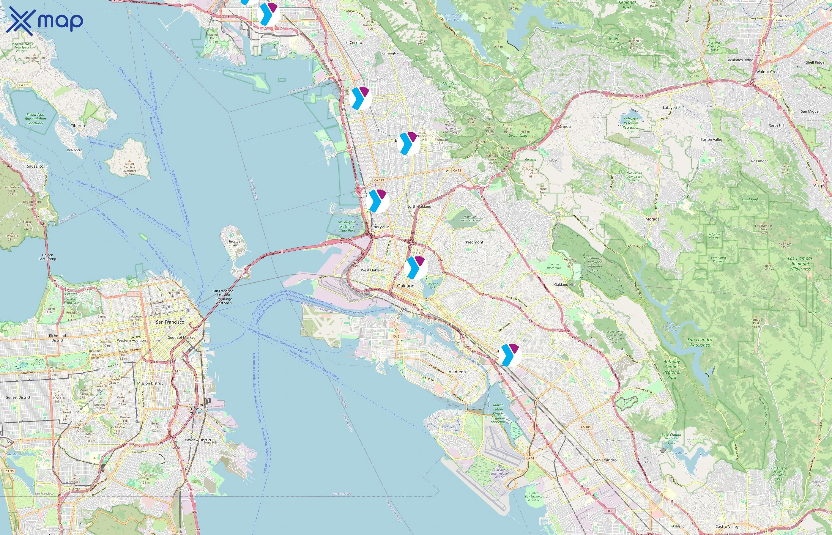 YMCA of the East Bay area coverage