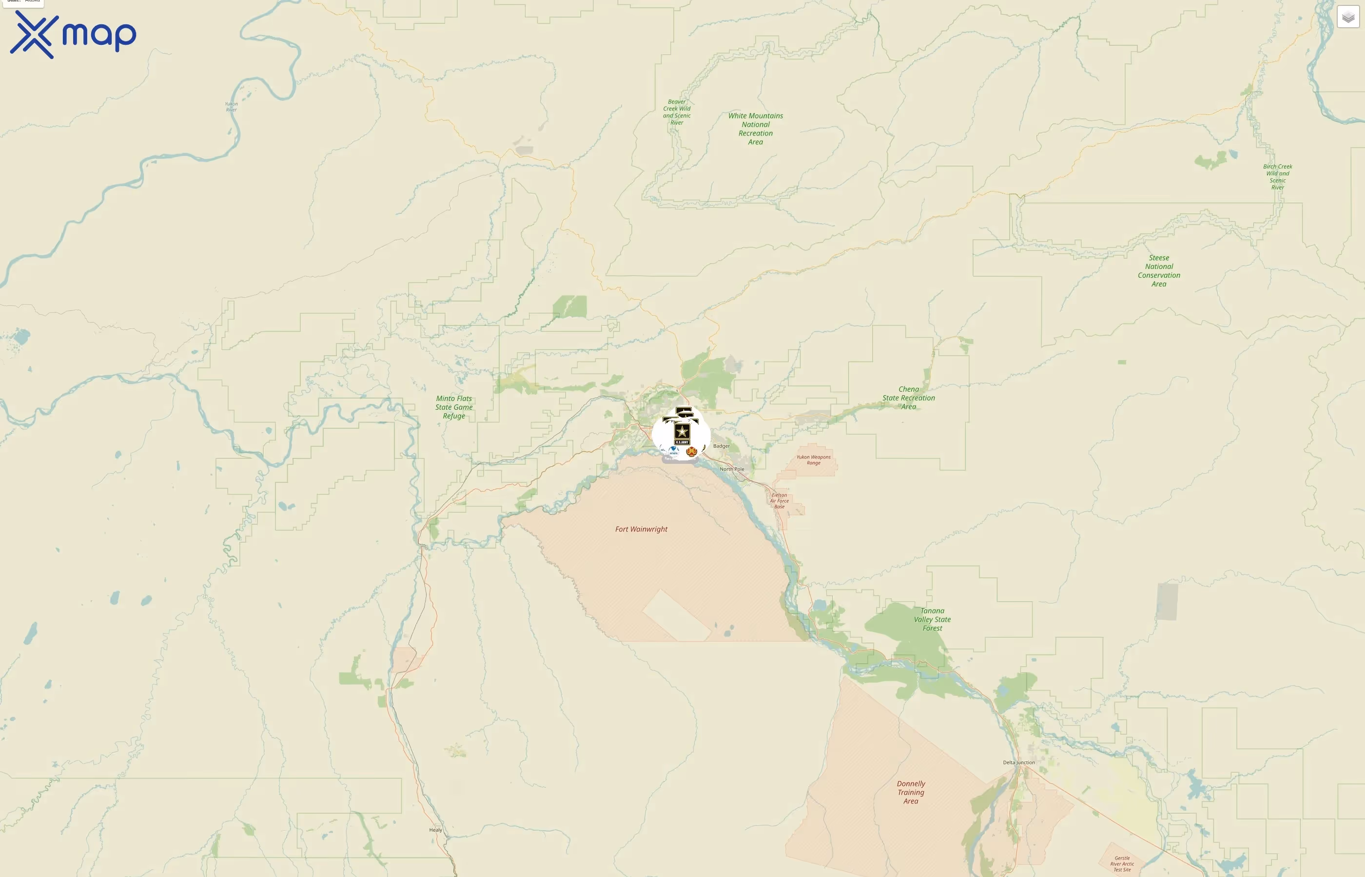 Fort Wainwright MWR street hotspots