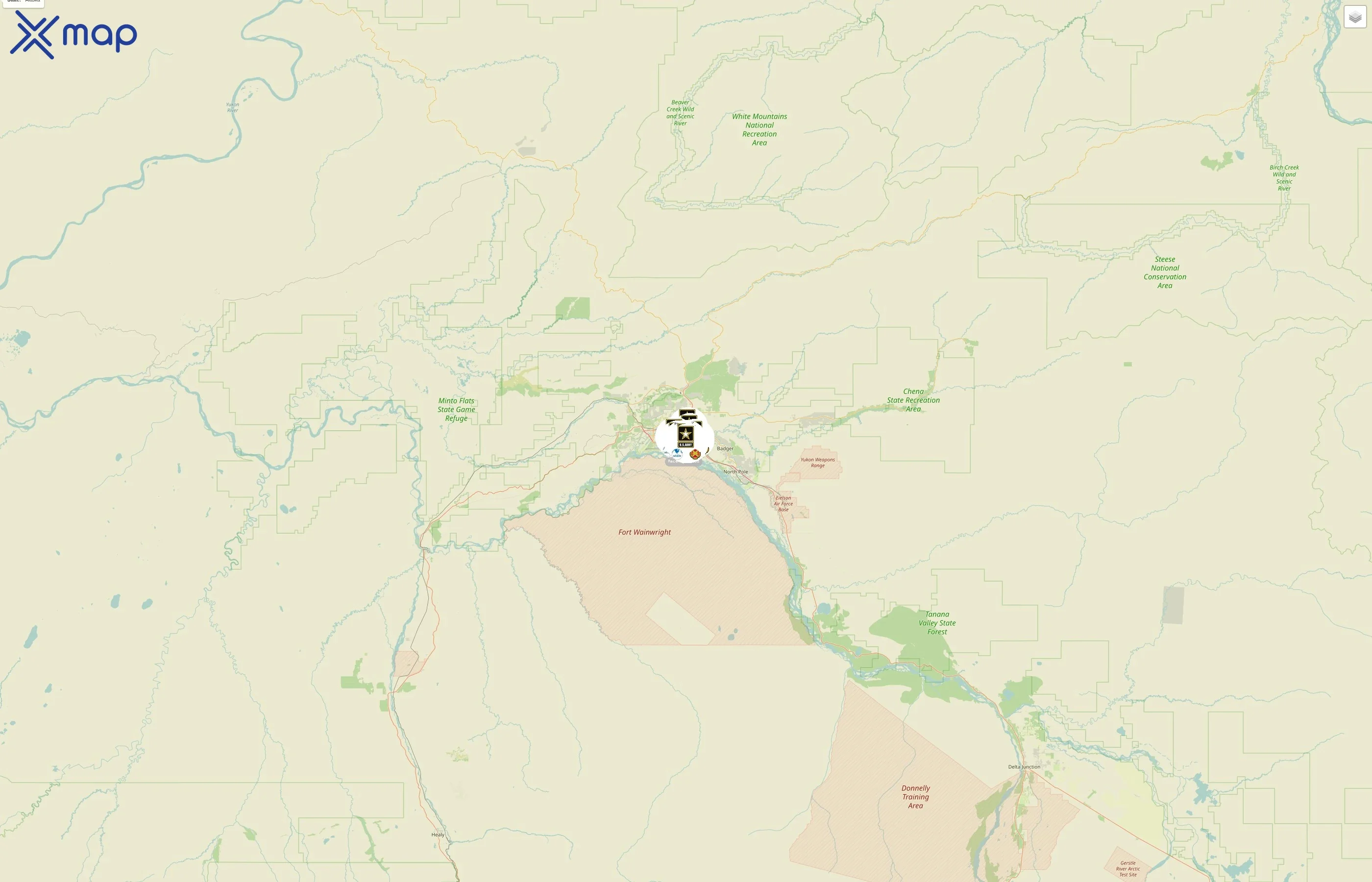 Fort Wainwright MWR street hotspots