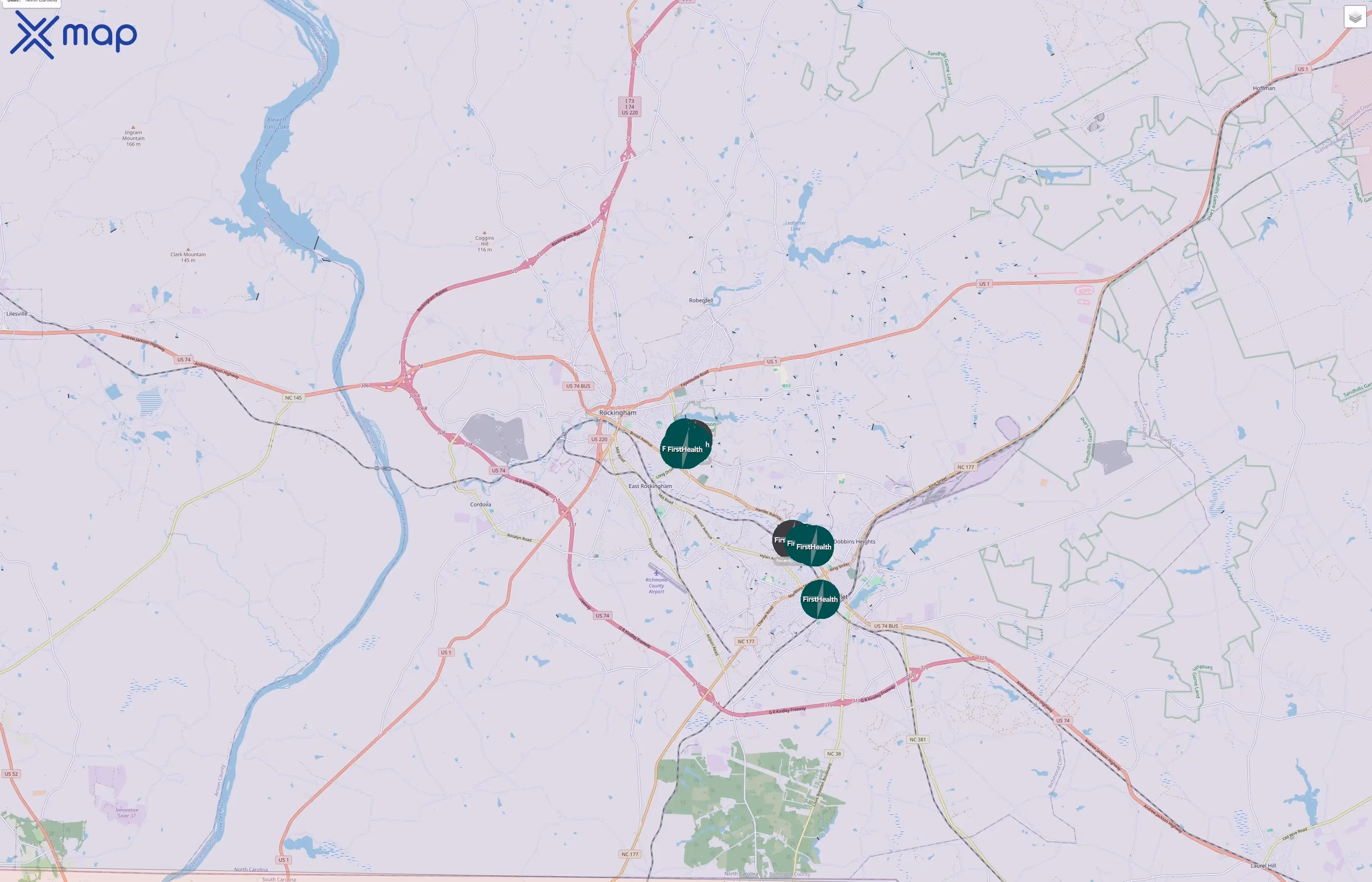 FirstHealth traffic data