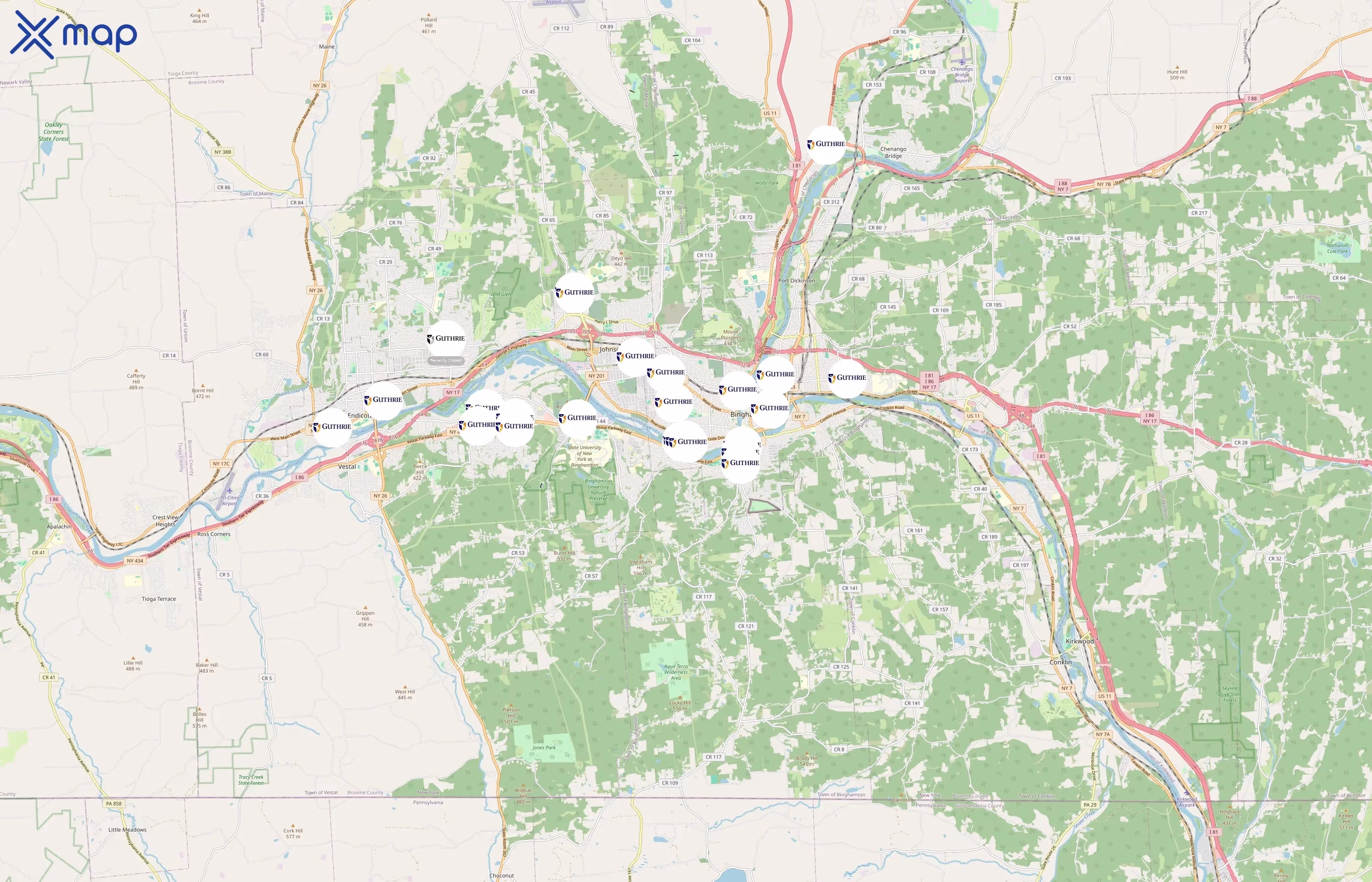 Guthrie area coverage