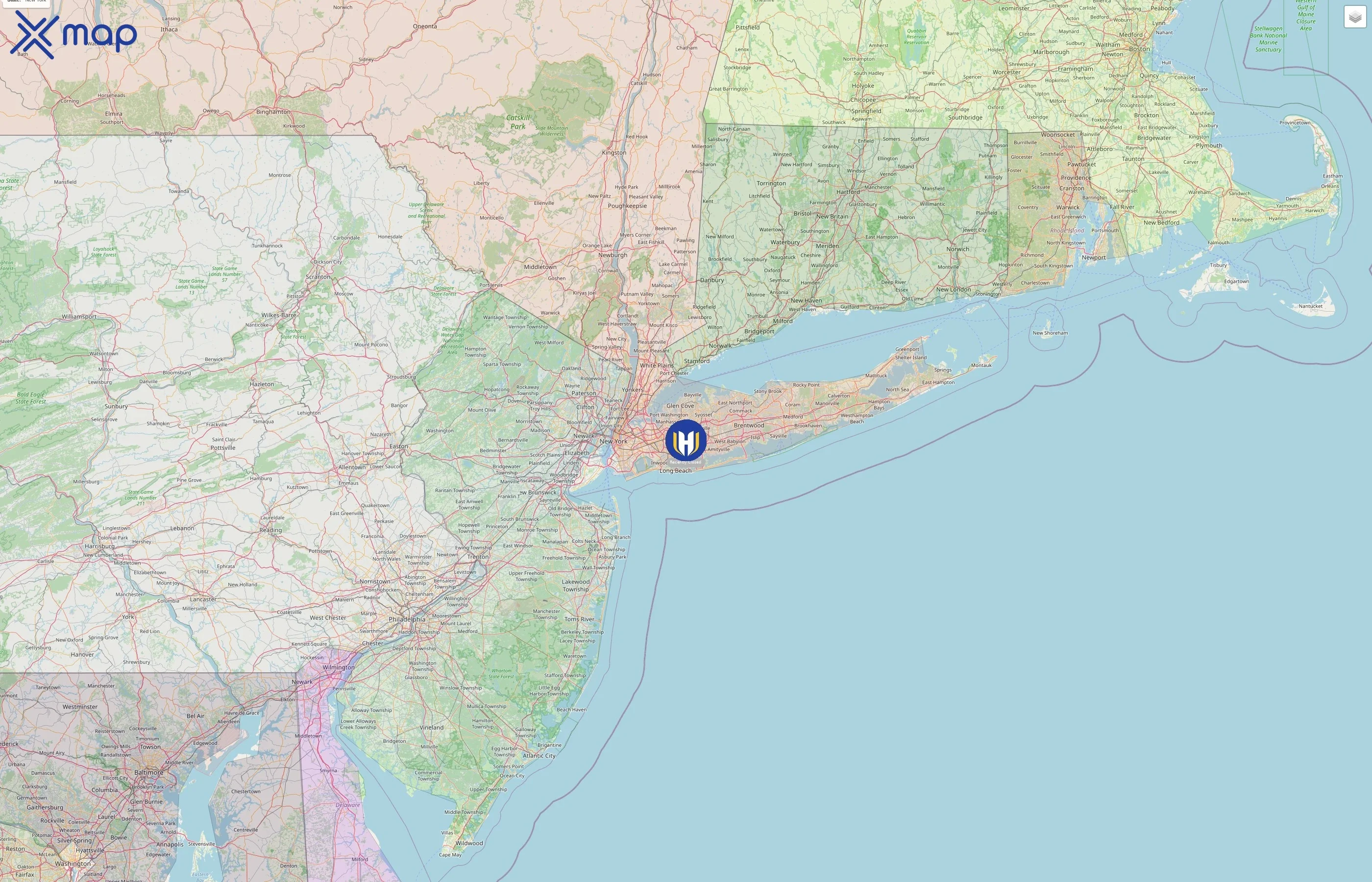 Hofstra University street hotspots