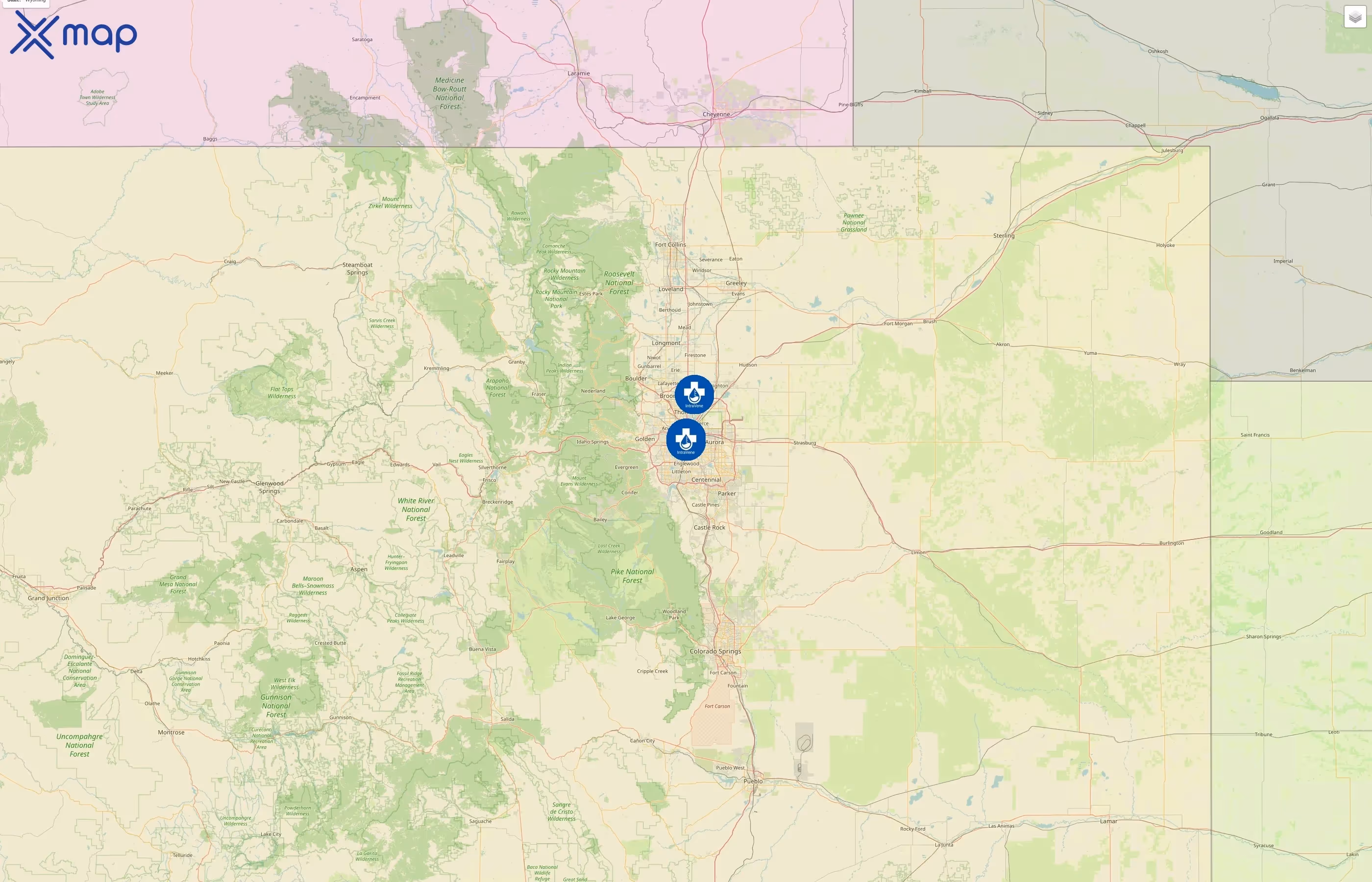 Intravene street hotspots