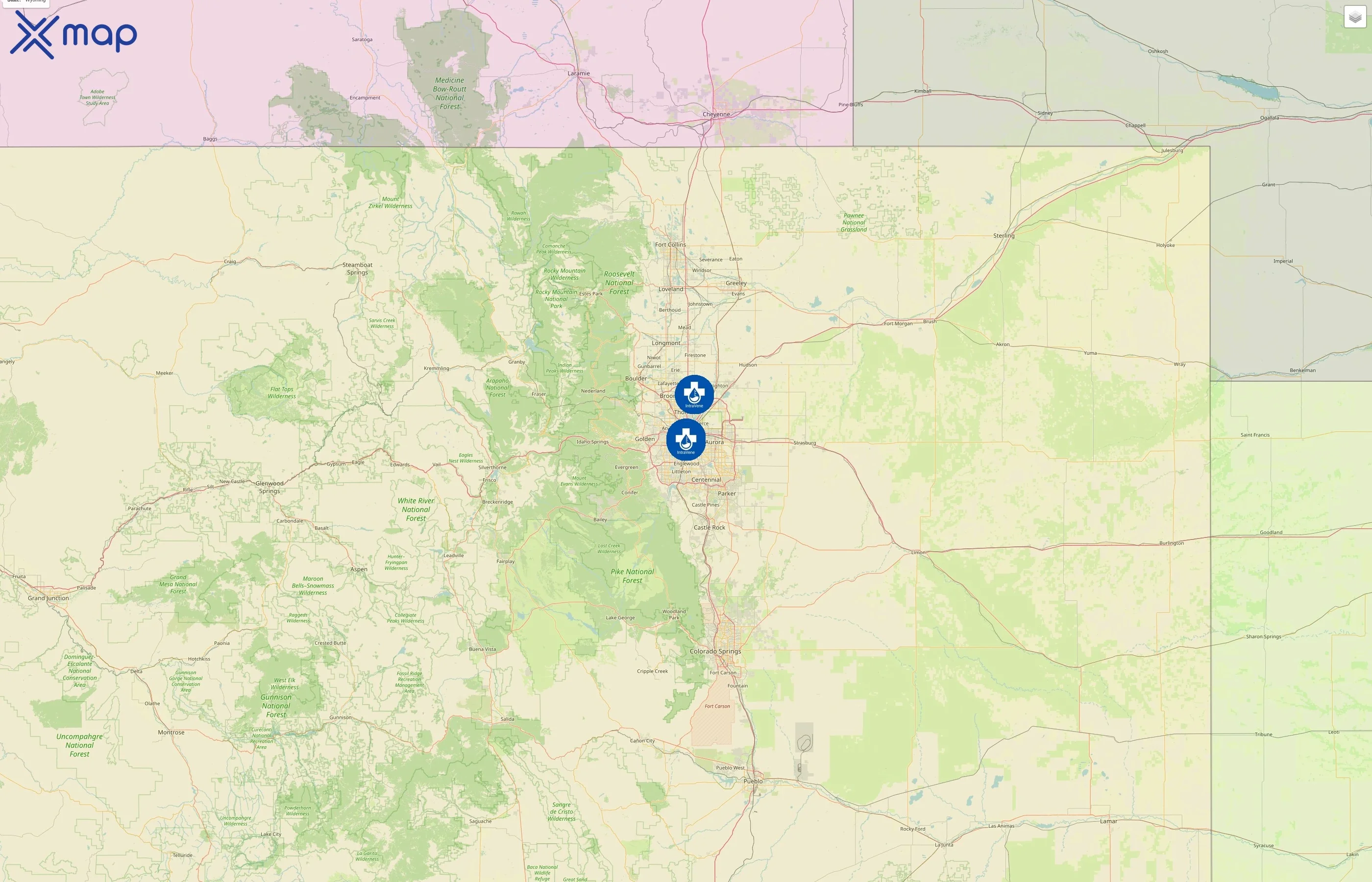 Intravene street hotspots