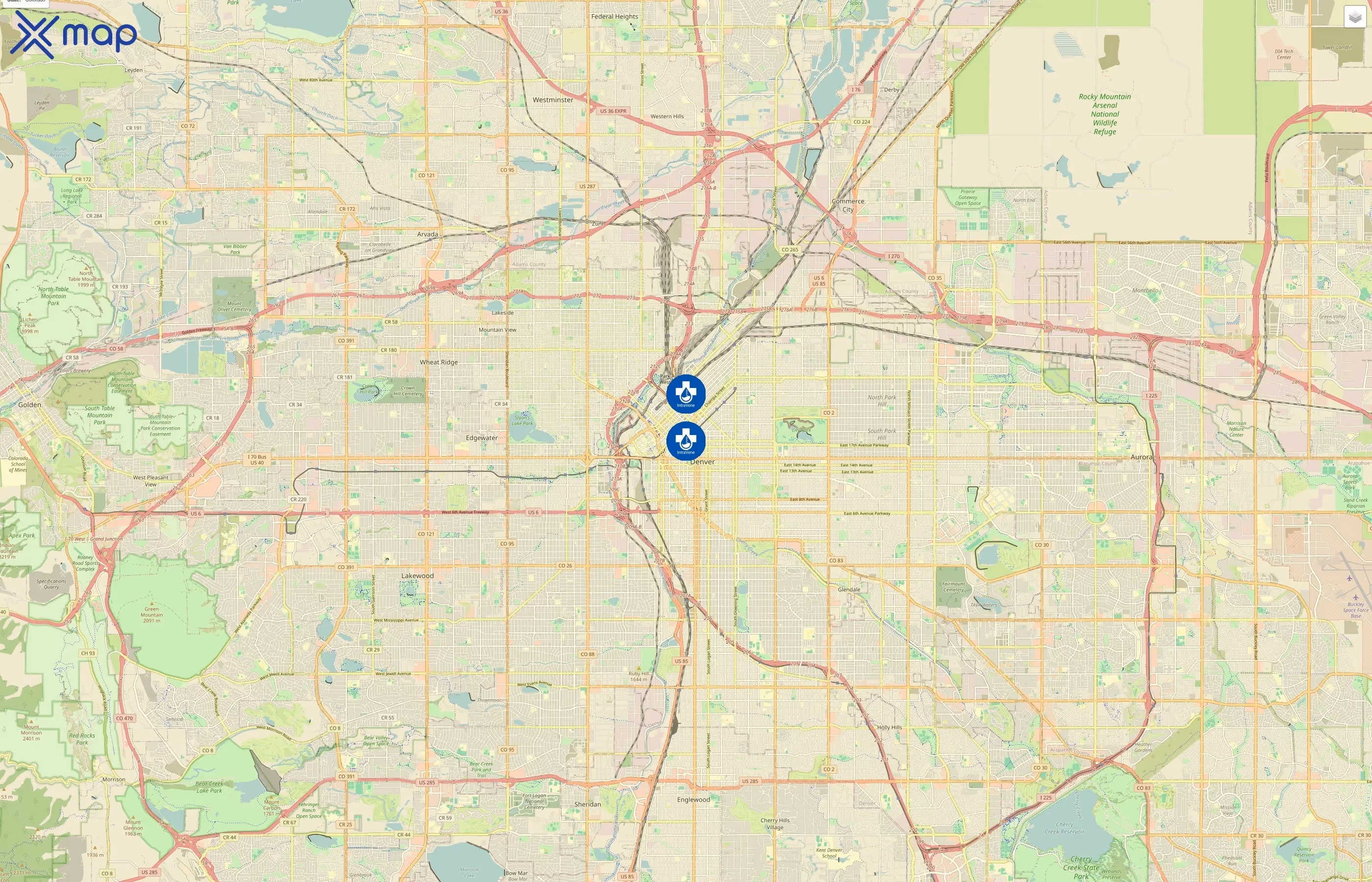 Intravene traffic data