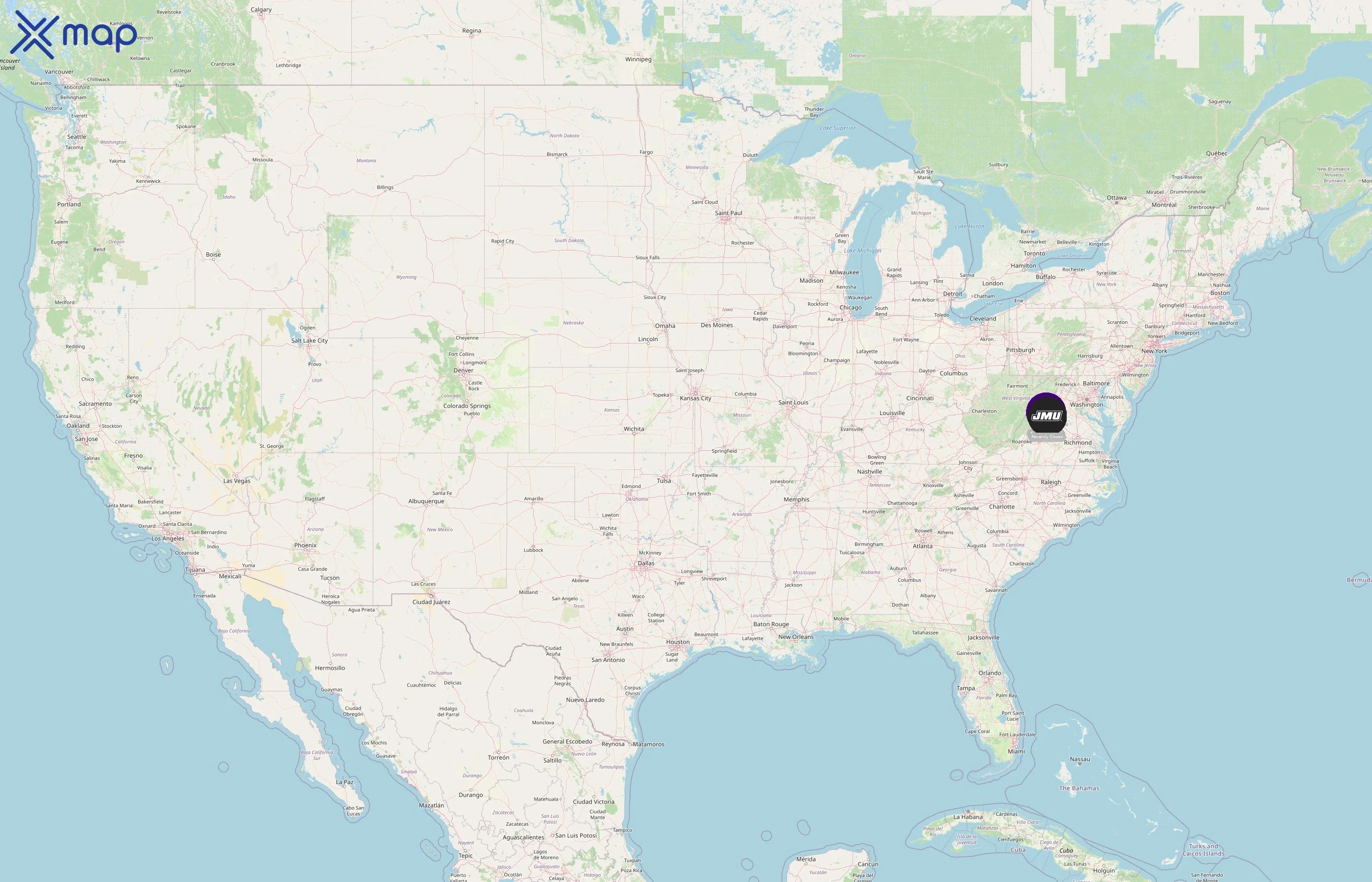 James Madison University business status