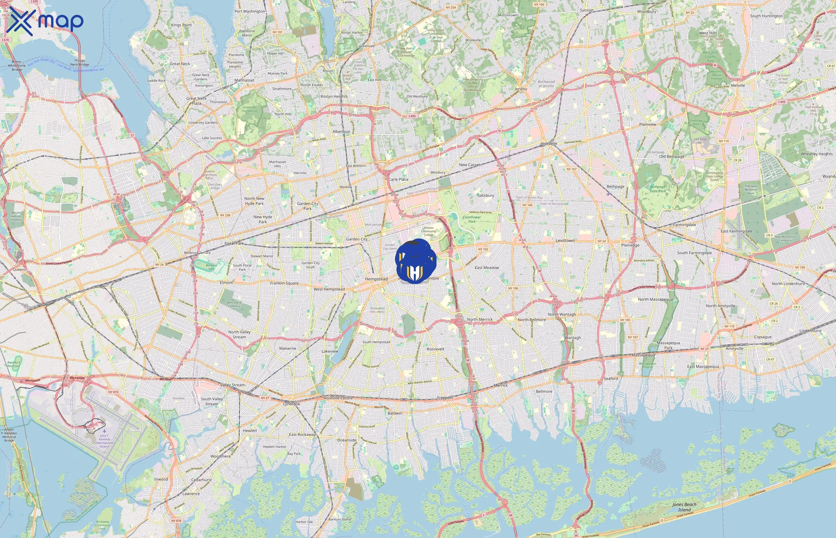 Hofstra University area coverage