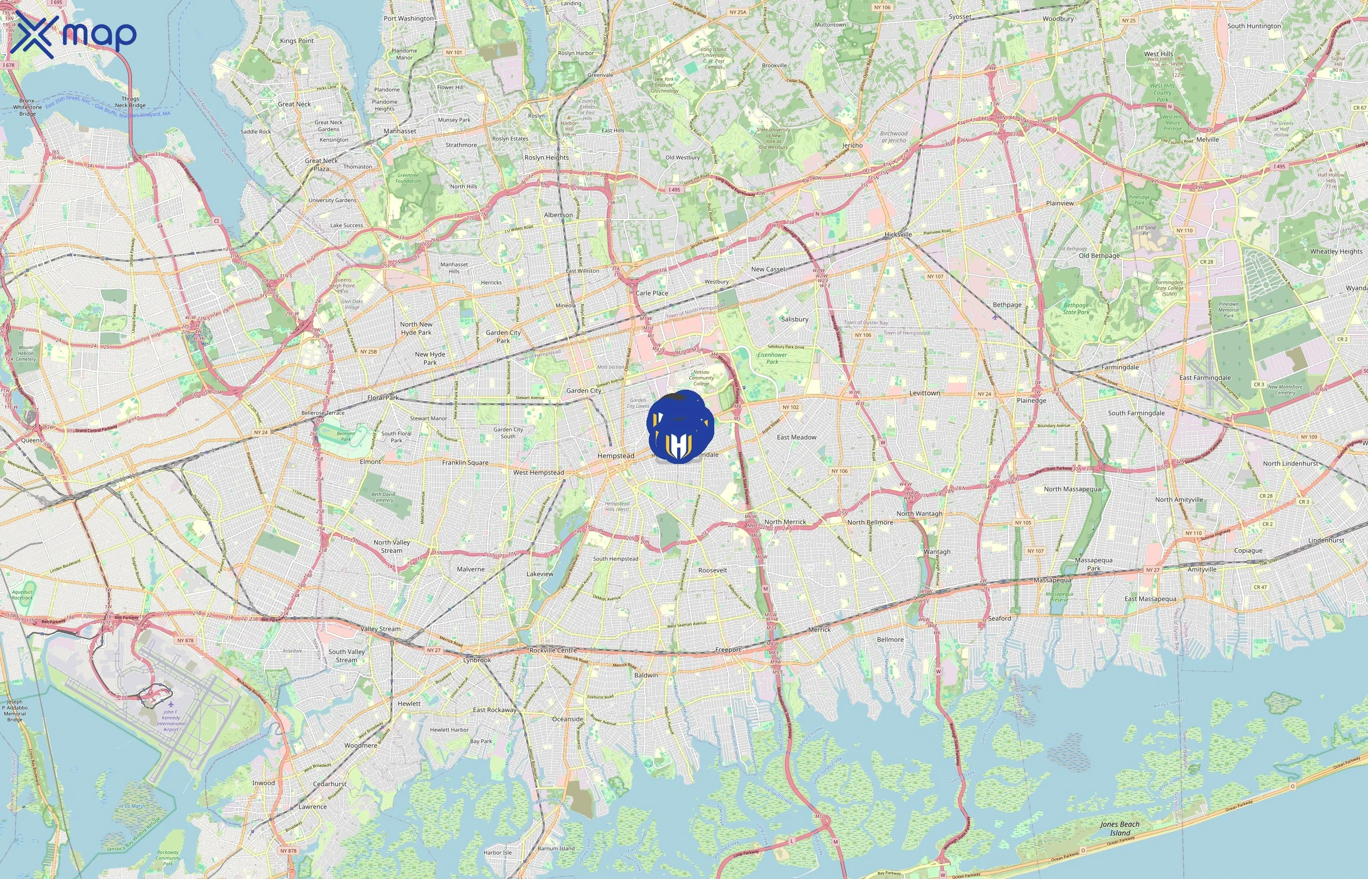 Hofstra University area coverage