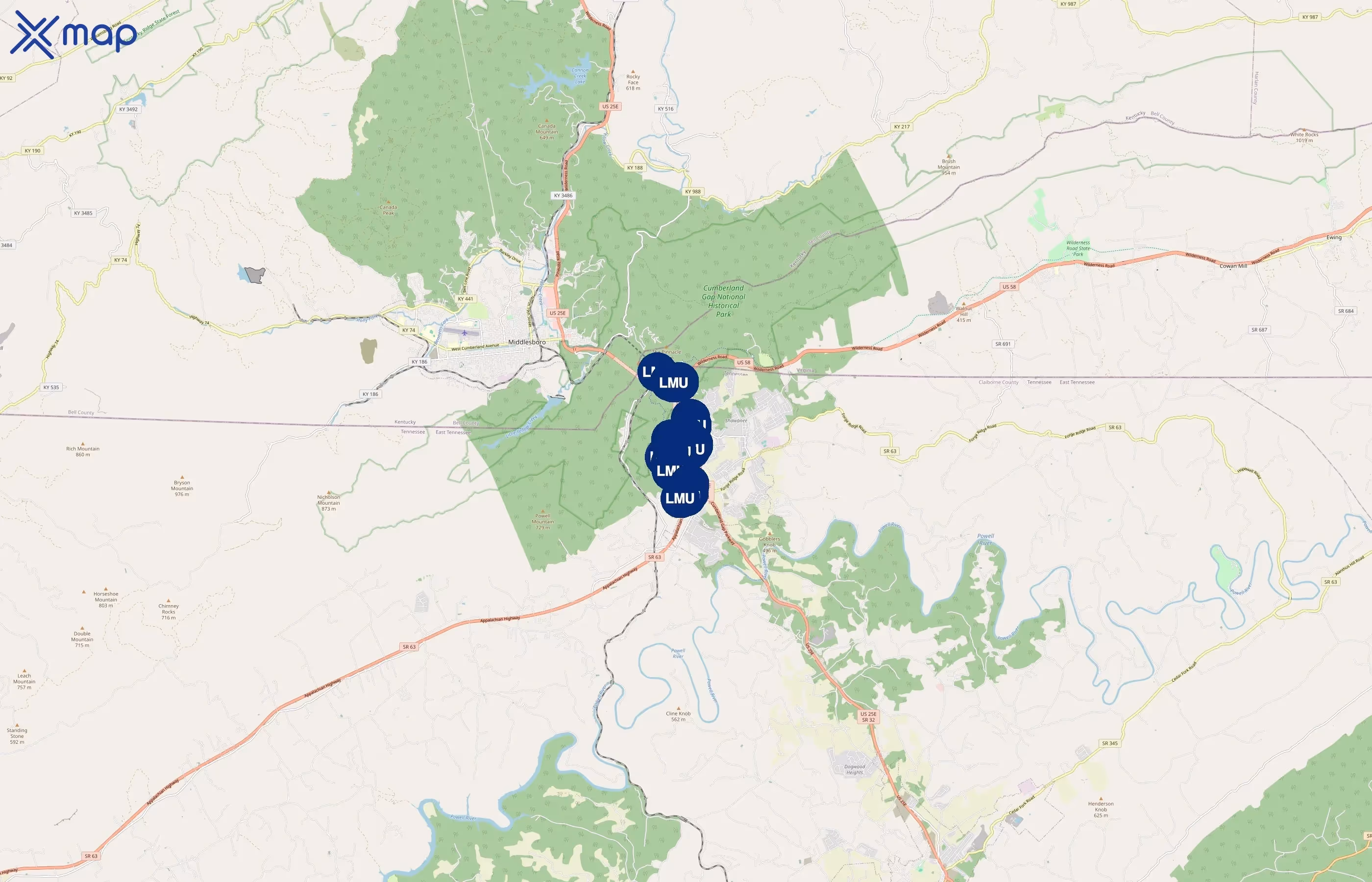Lincoln Memorial University area coverage
