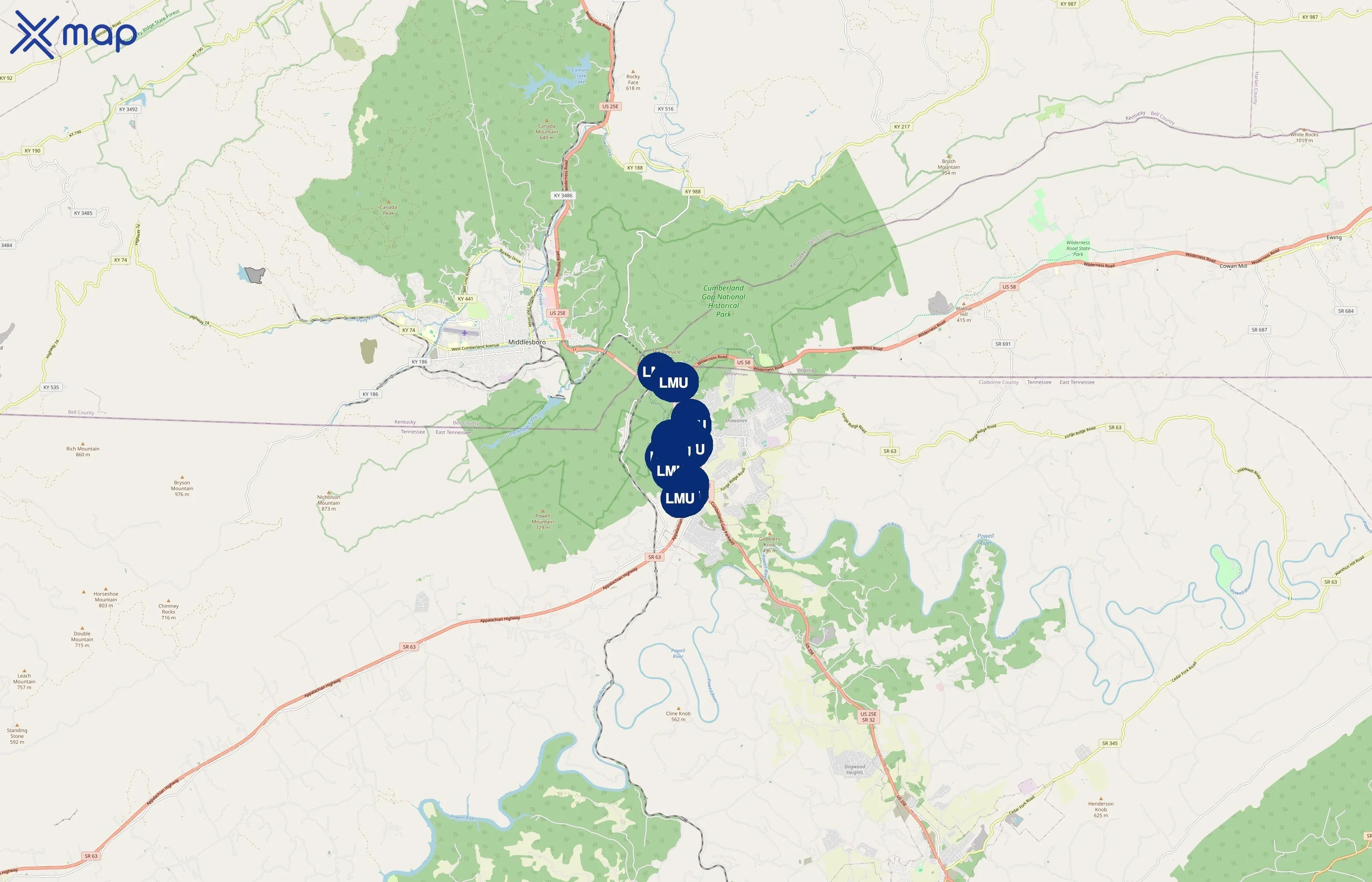 Lincoln Memorial University area coverage