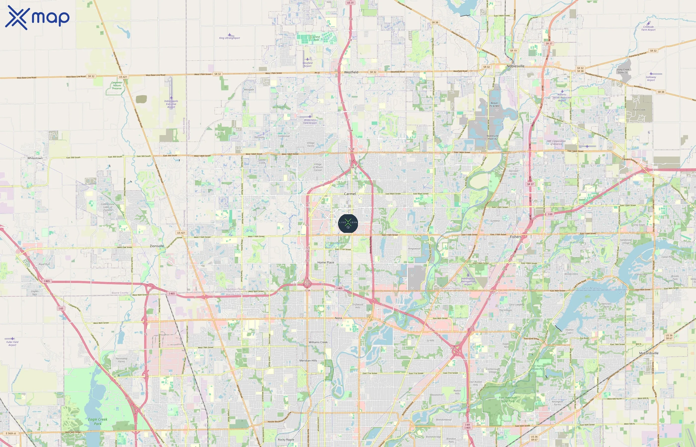 Live Lean Rx area coverage