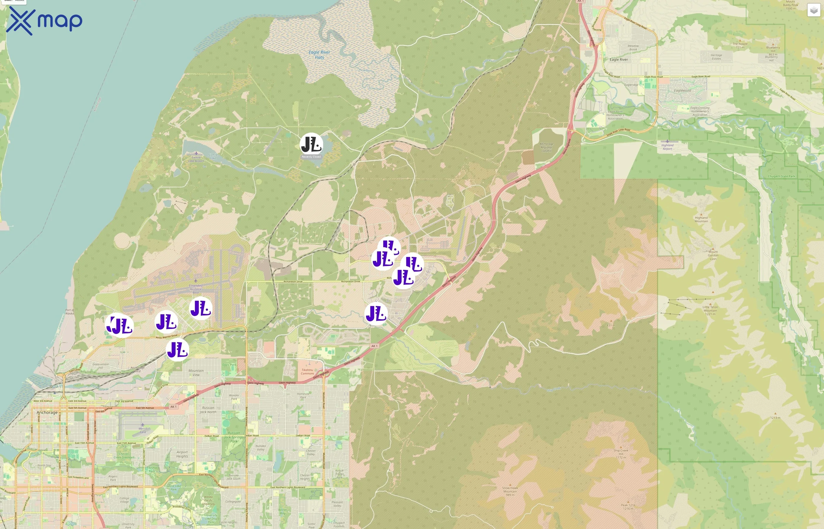 Joint Base Elmendorf-Richardson traffic data