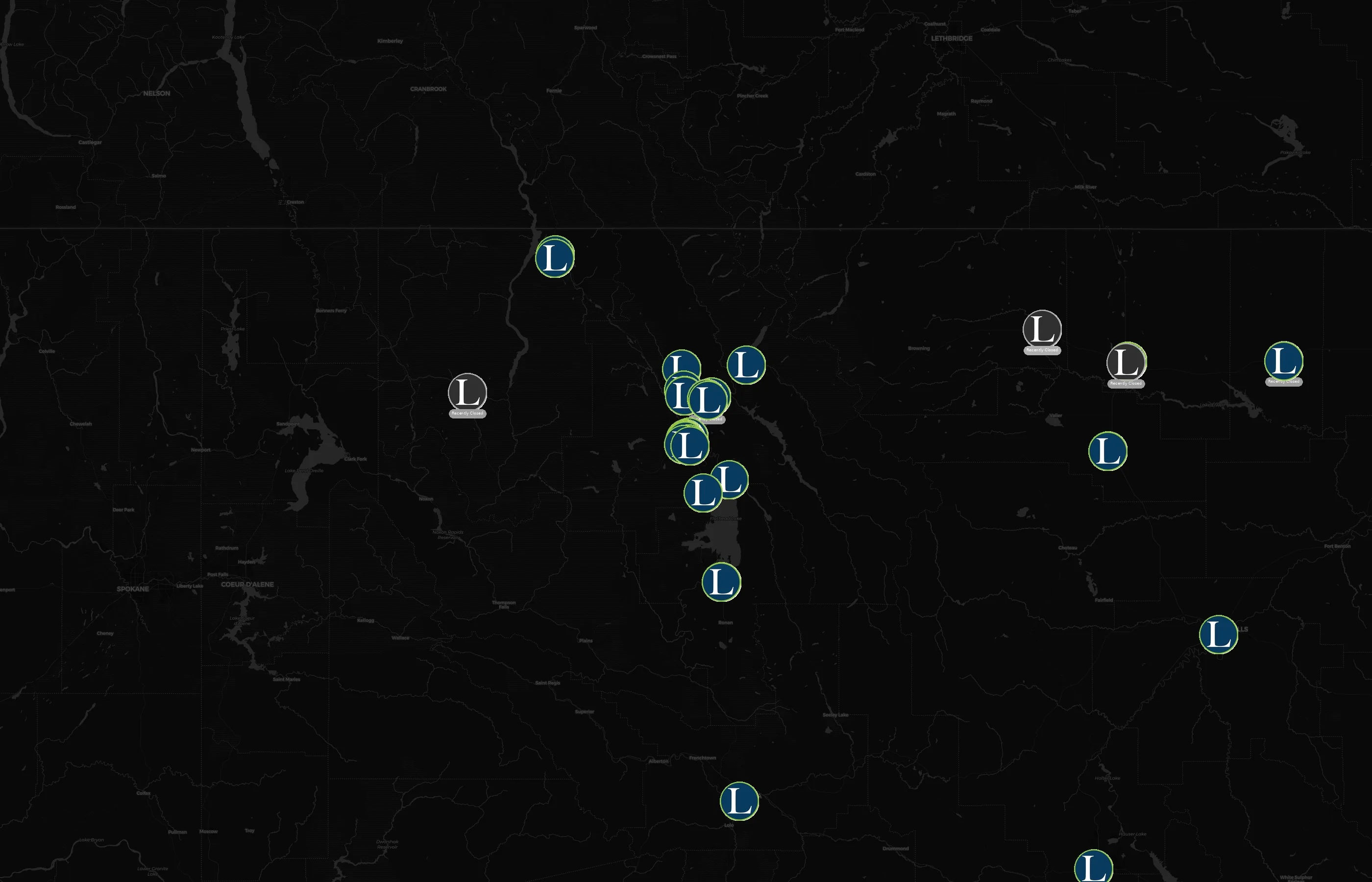 Logan Health city distribution