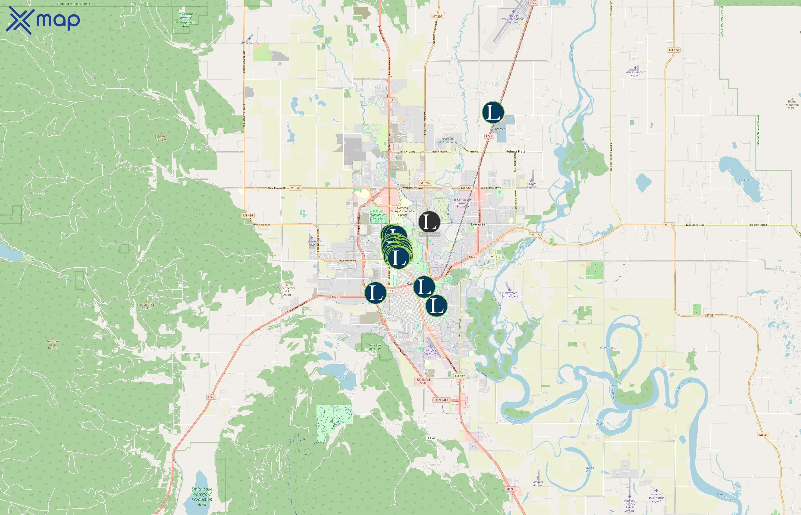 Logan Health area coverage