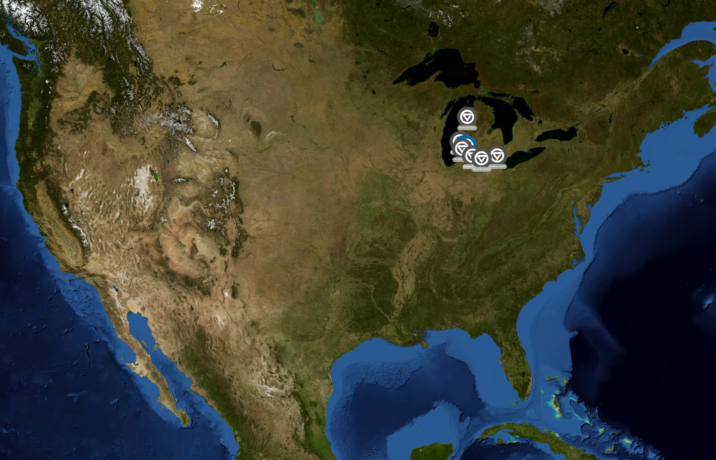 Grand Valley State University state distribution