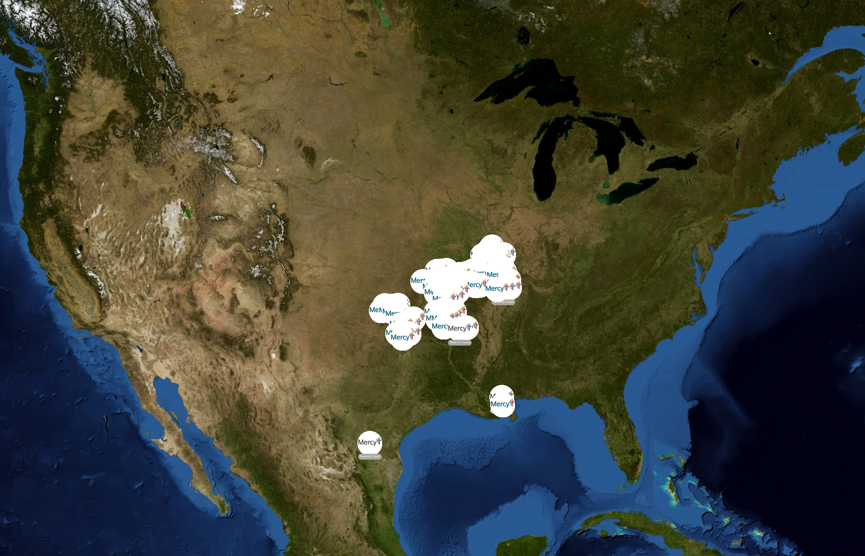 Mercy state distribution