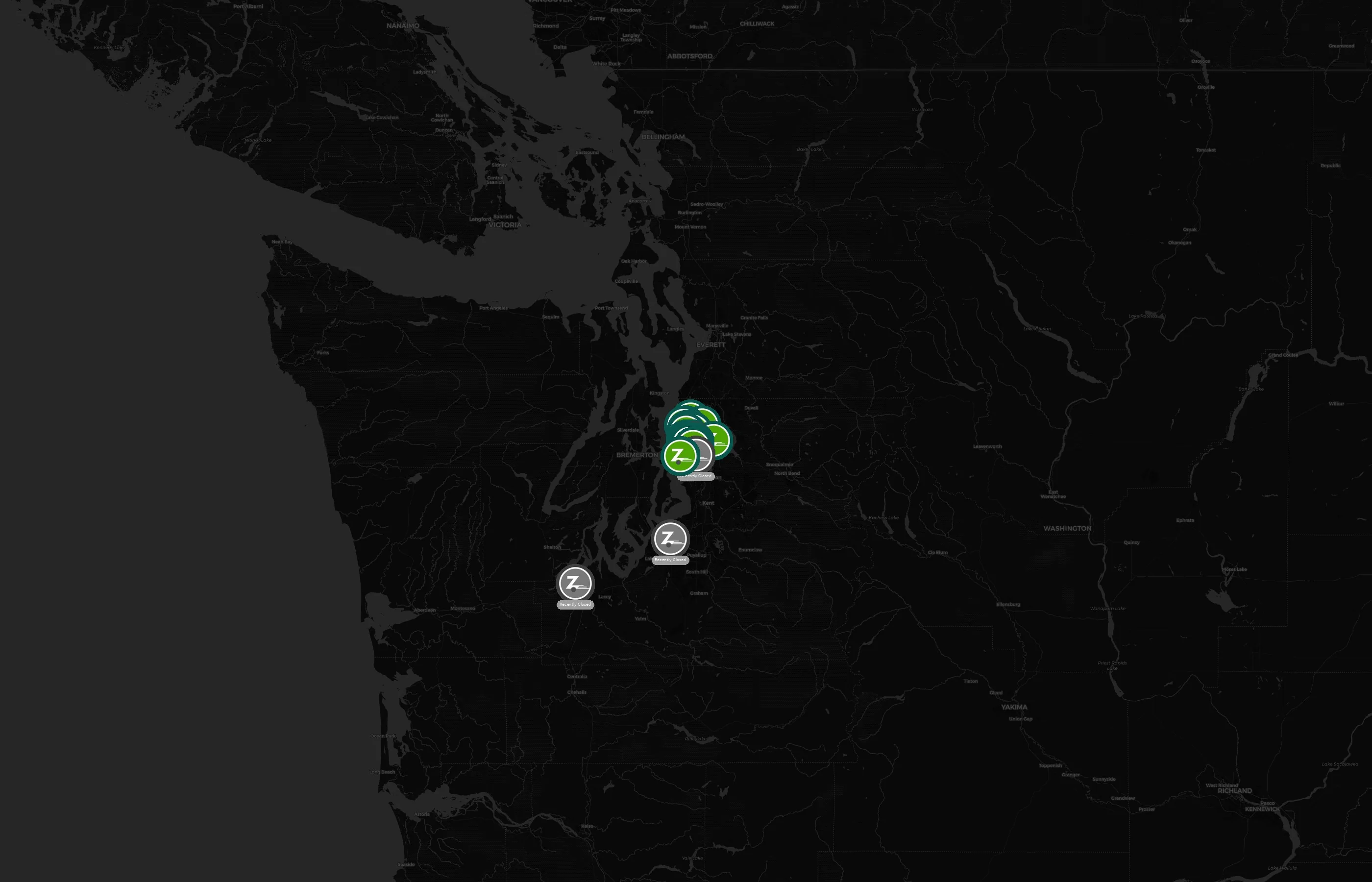 Zipcar city distribution