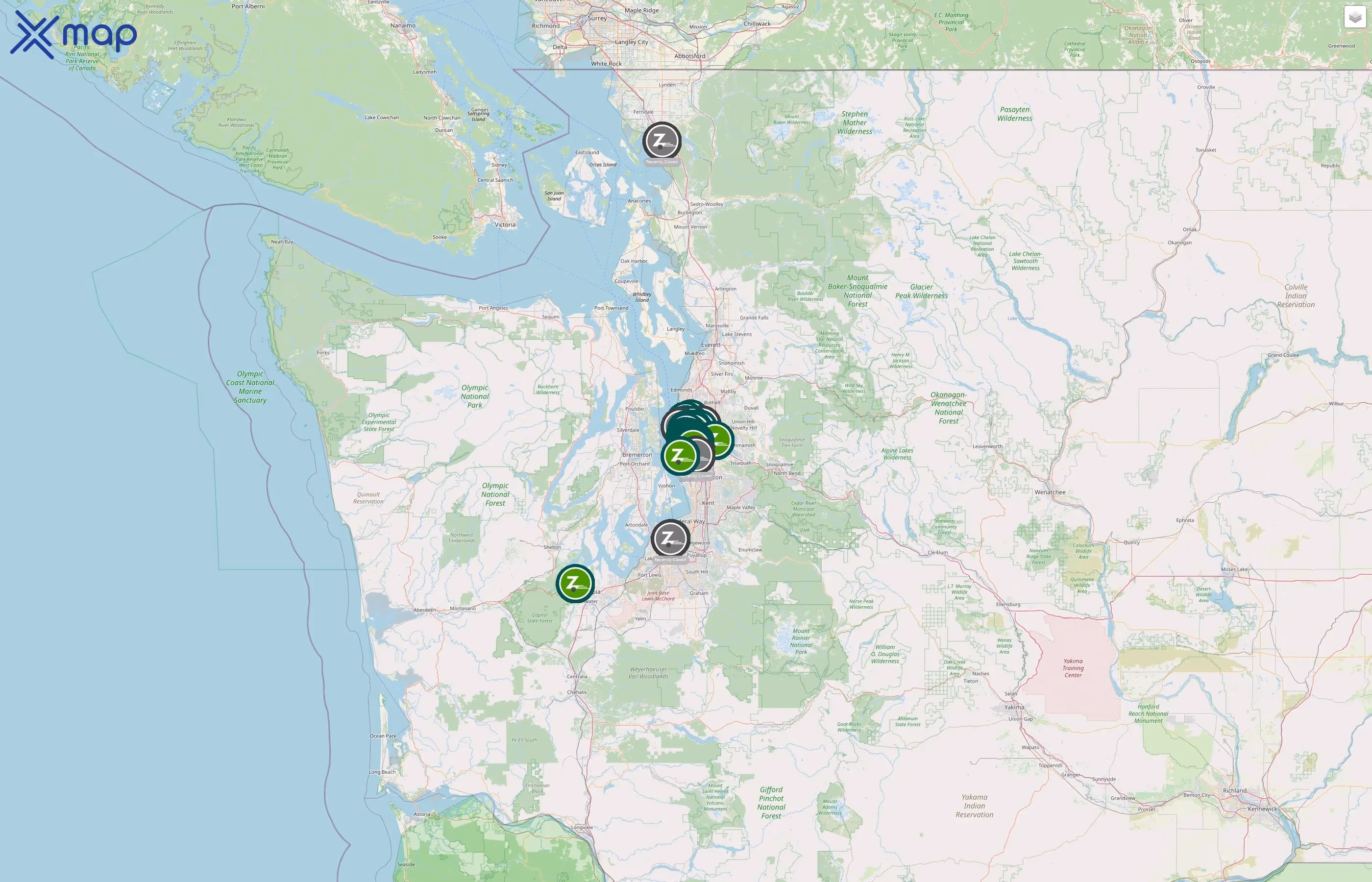 Zipcar street hotspots