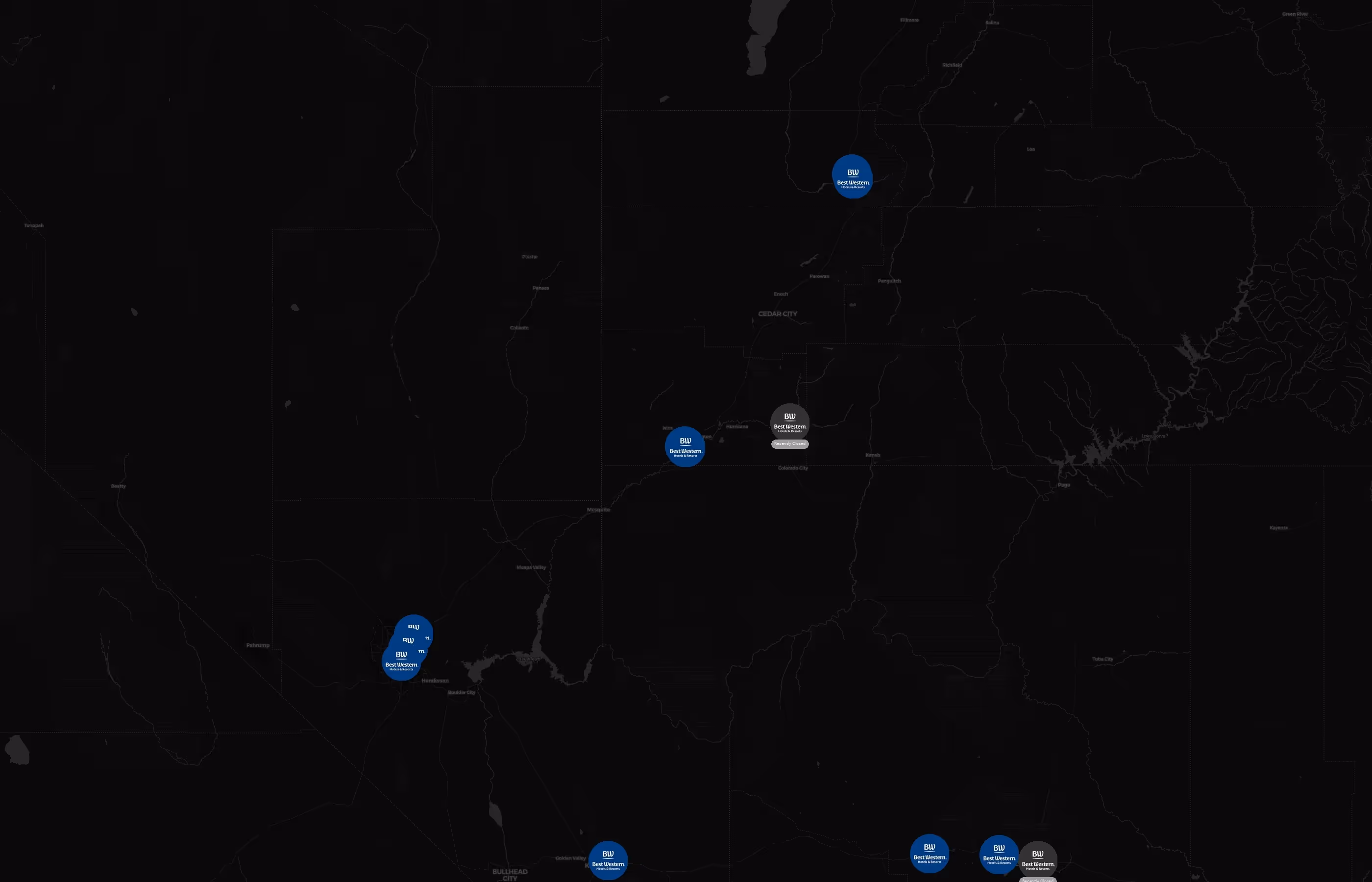 Best Western city distribution