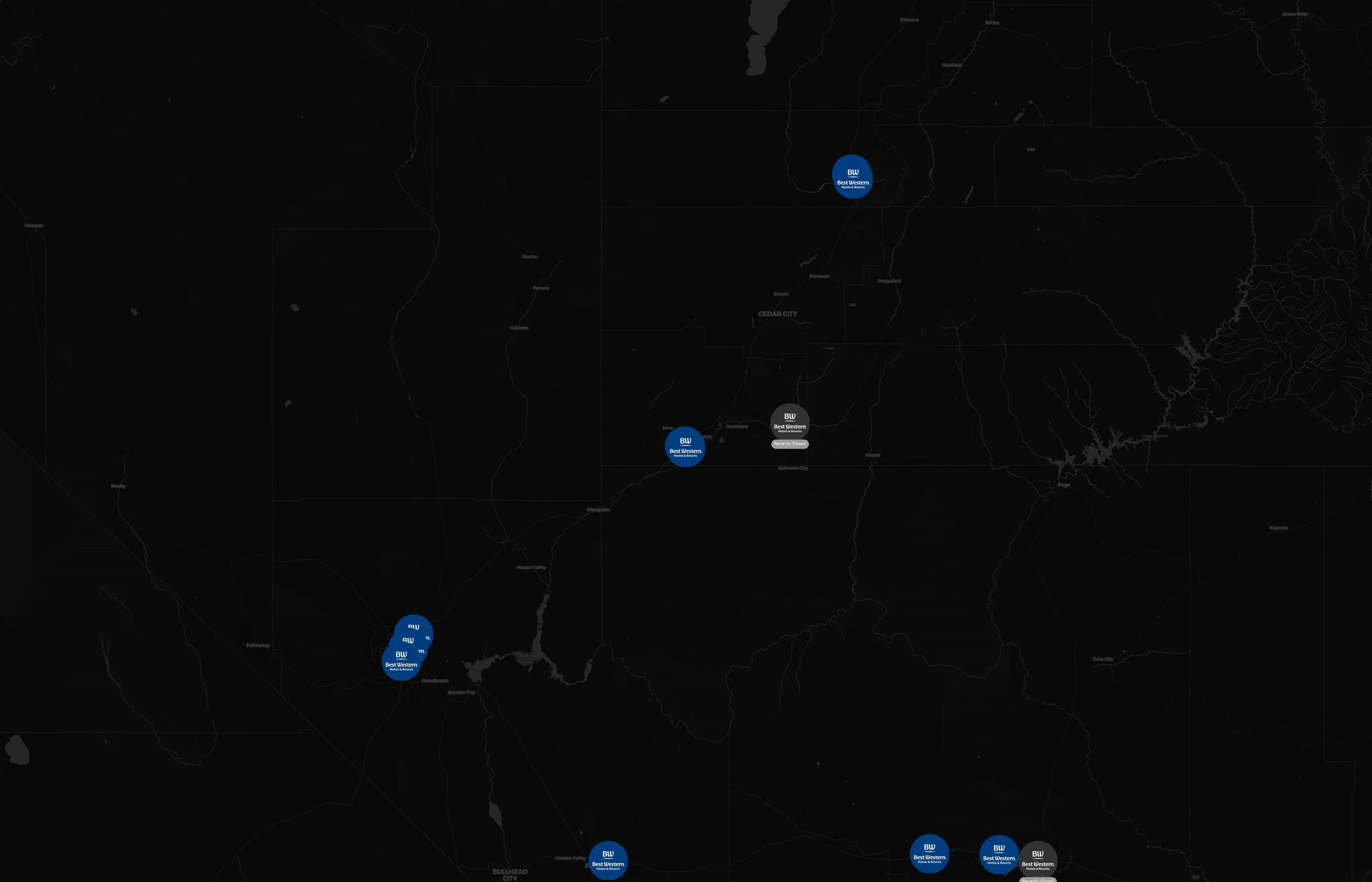 Best Western city distribution