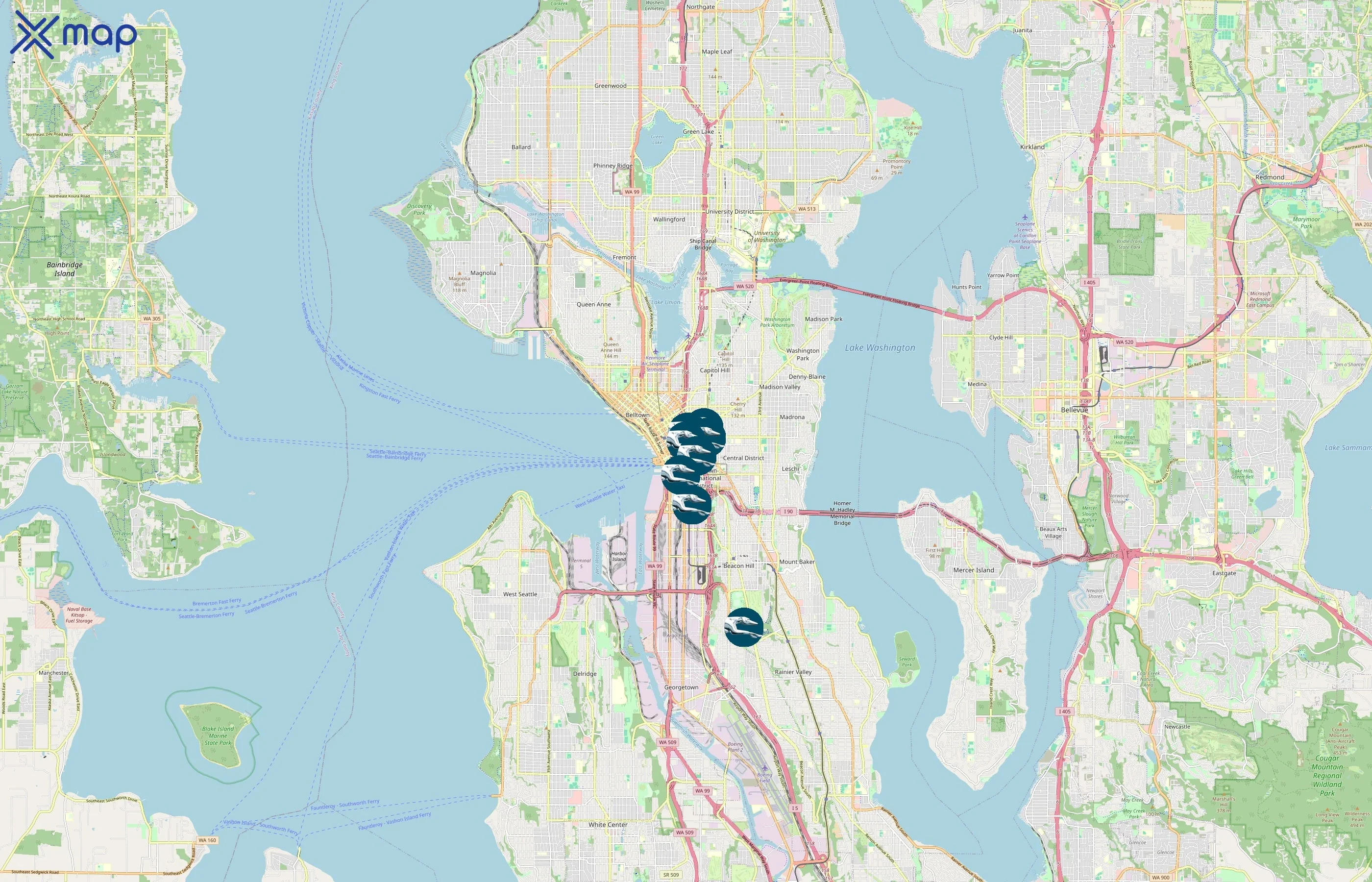 Greyhound area coverage