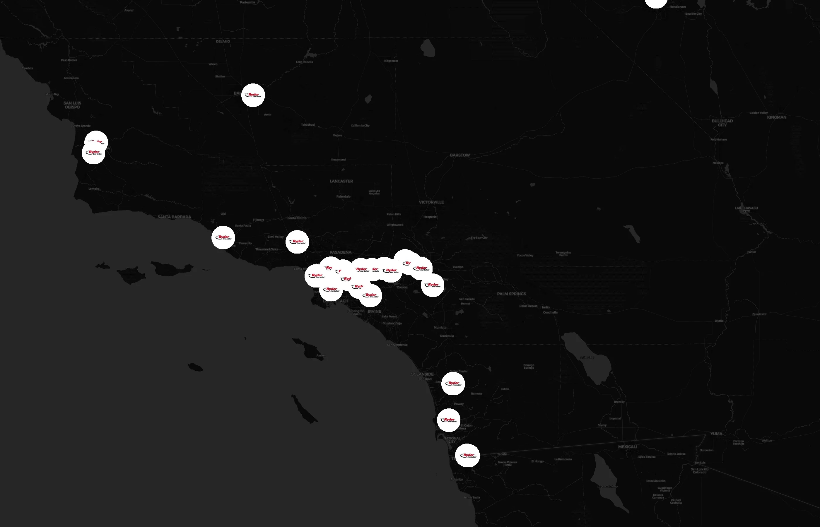 Ryder city distribution