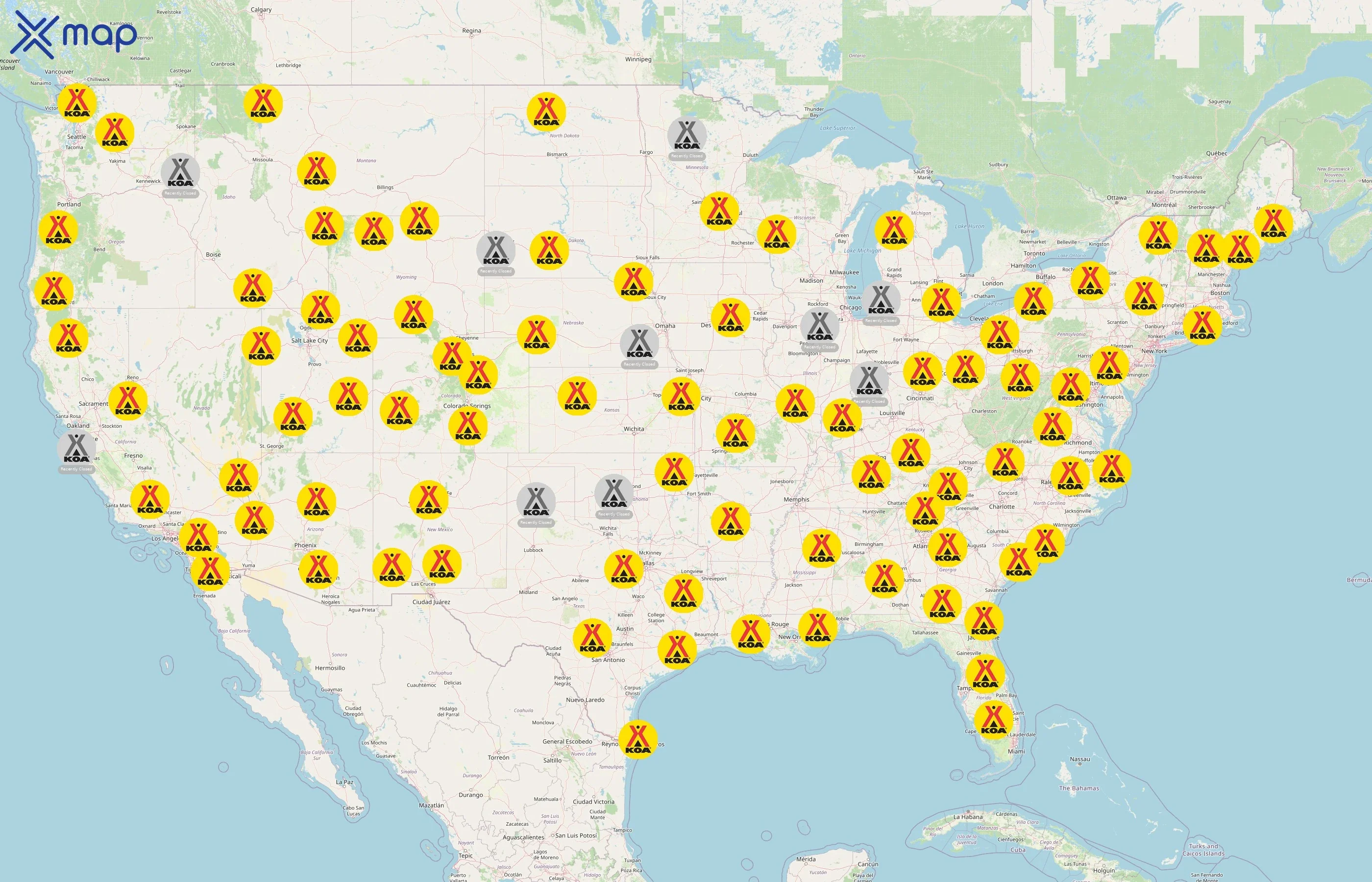 Kampgrounds of America business status