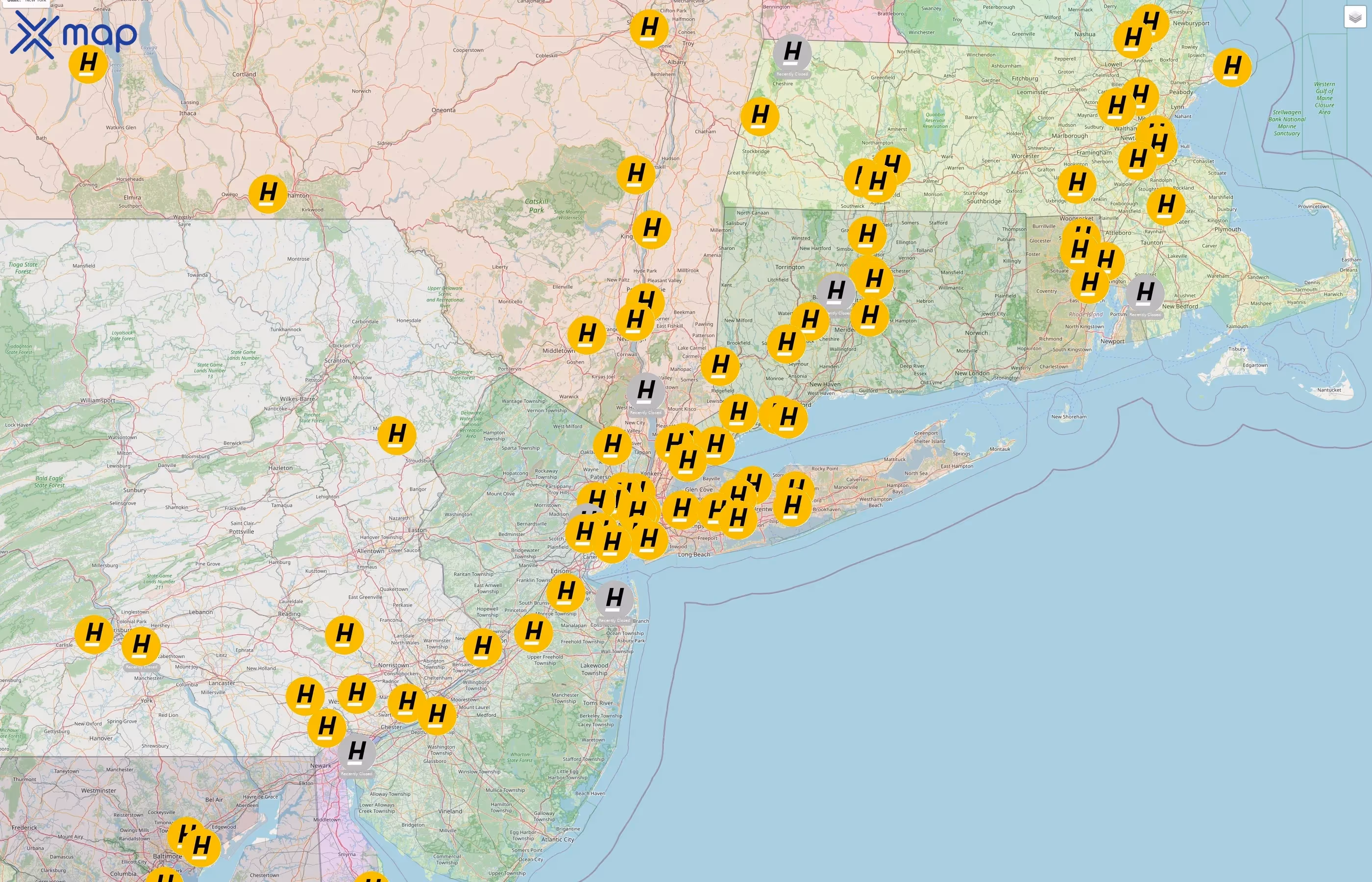 Hertz street hotspots