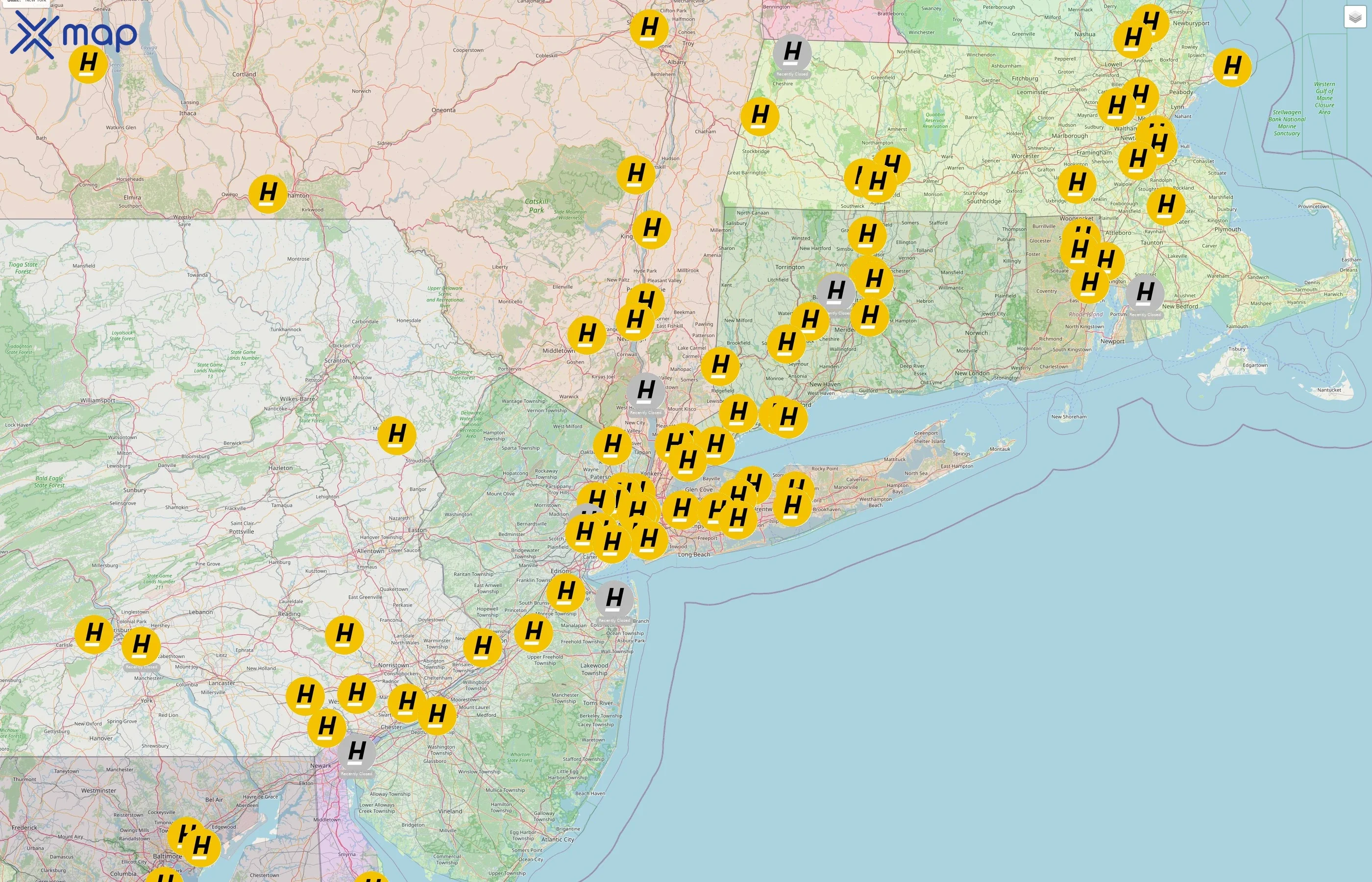 Hertz street hotspots