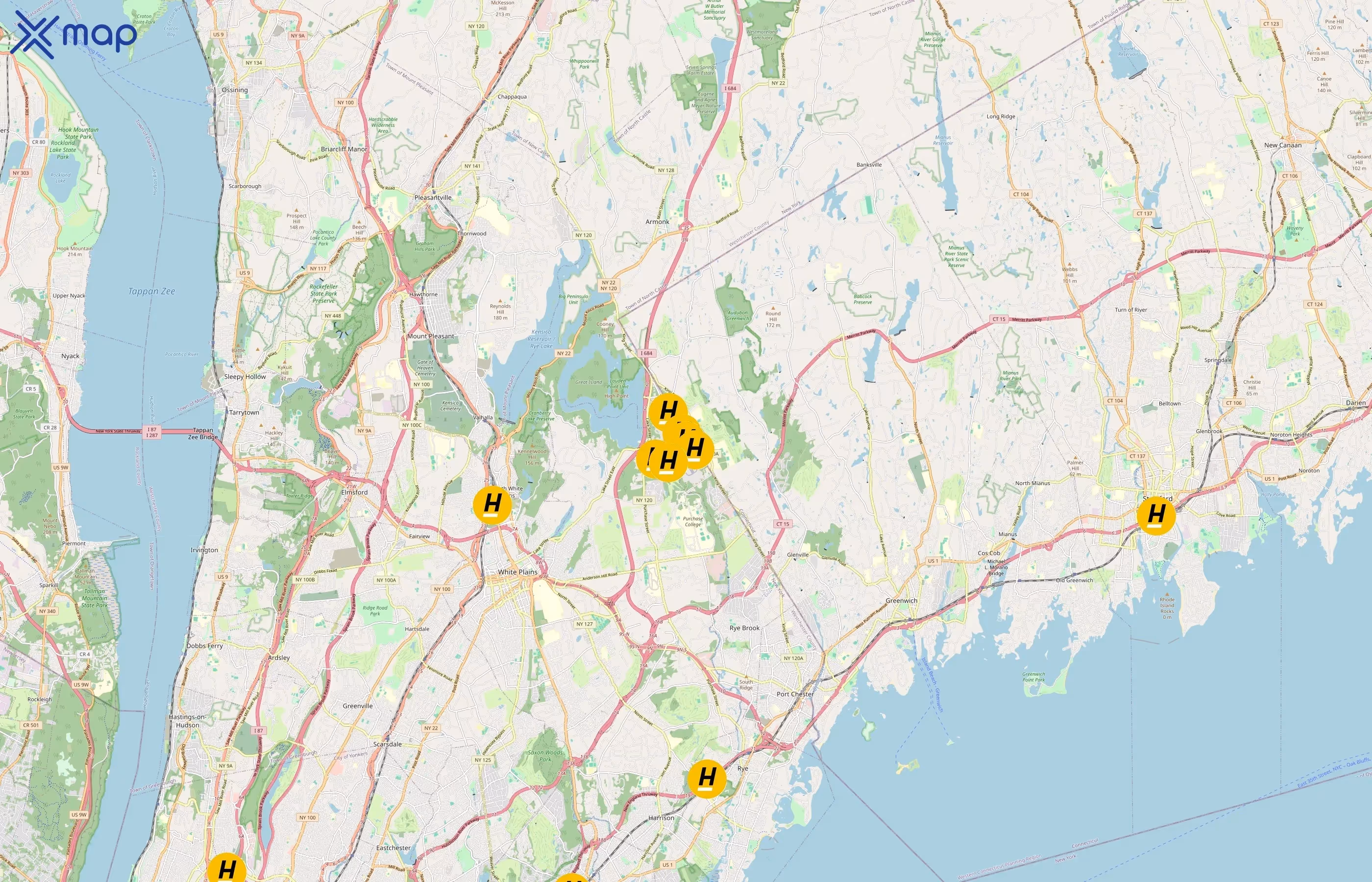 Hertz area coverage