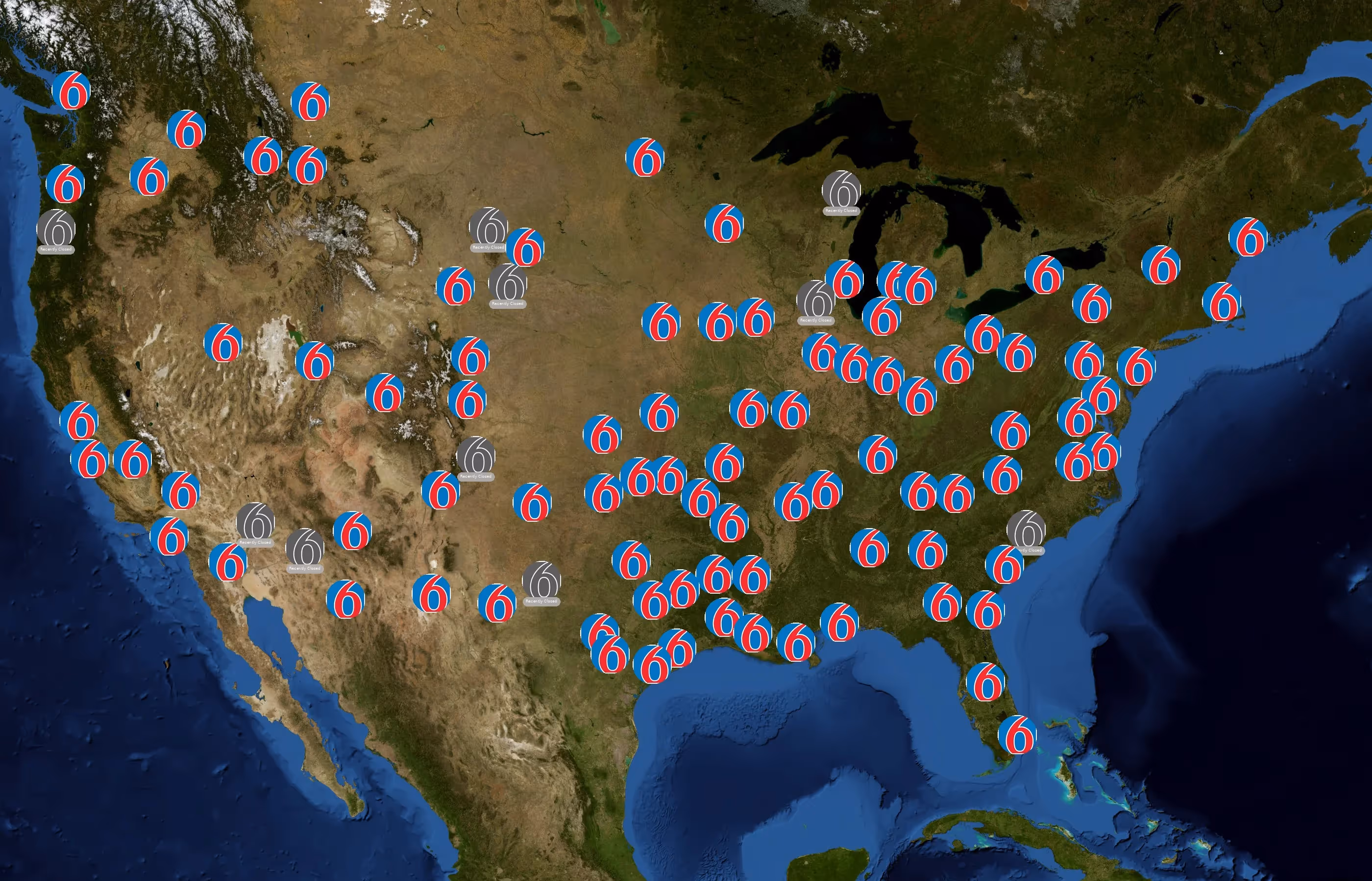 Motel 6 state distribution