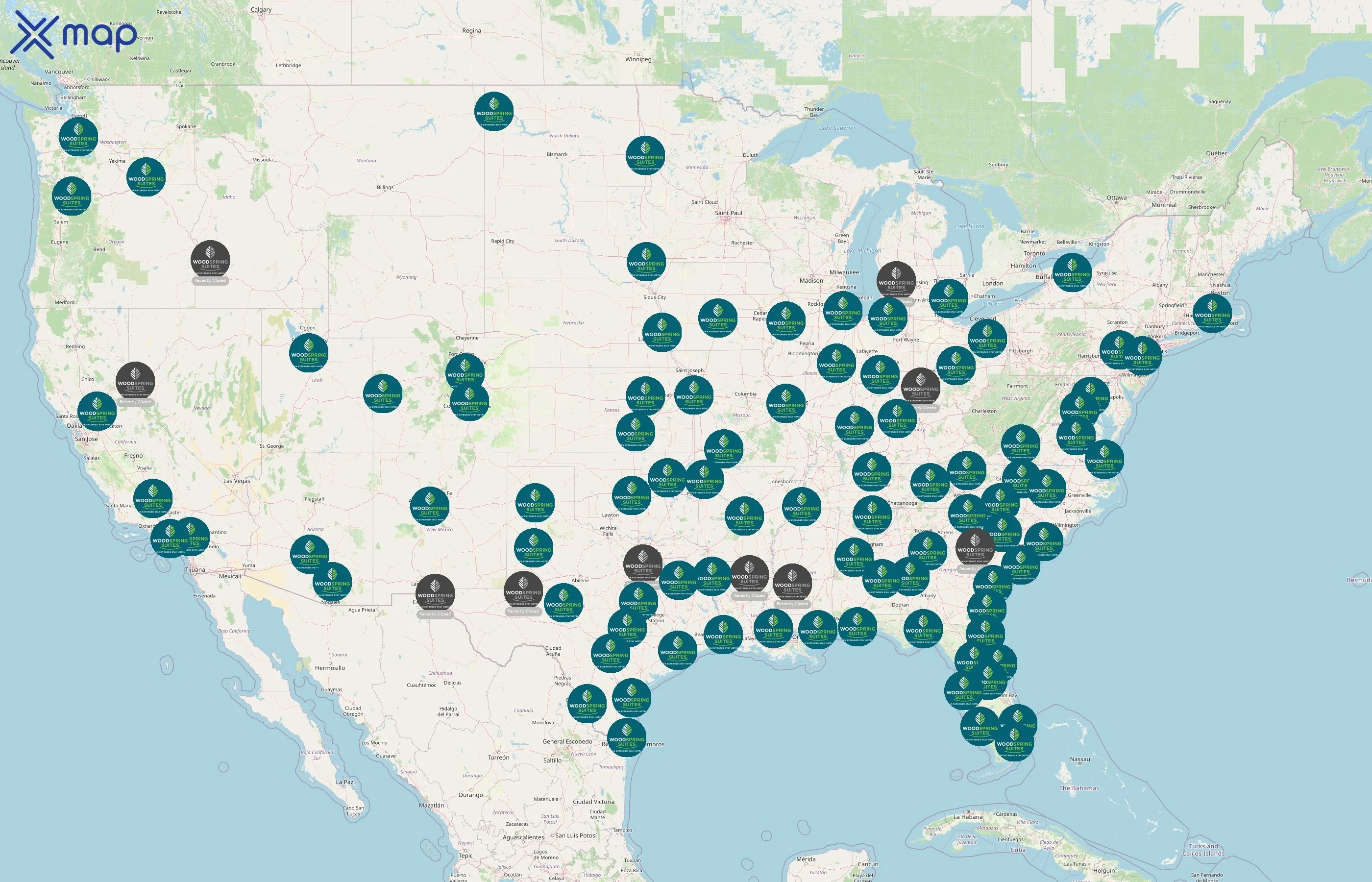 WoodSpring Suites business status