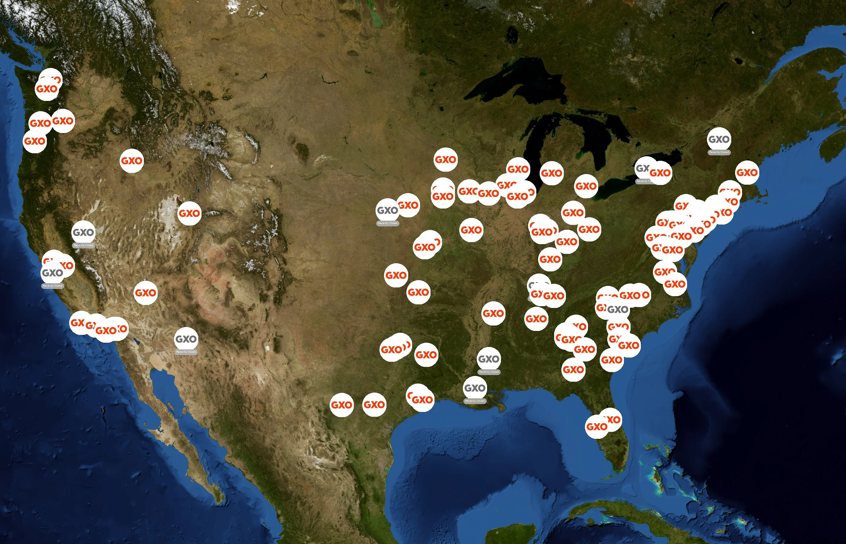 GXO state distribution
