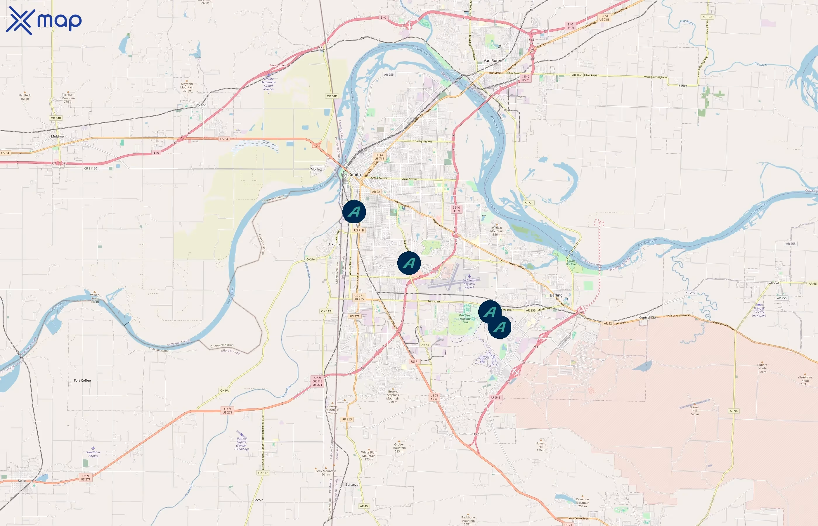 ArcBest area coverage