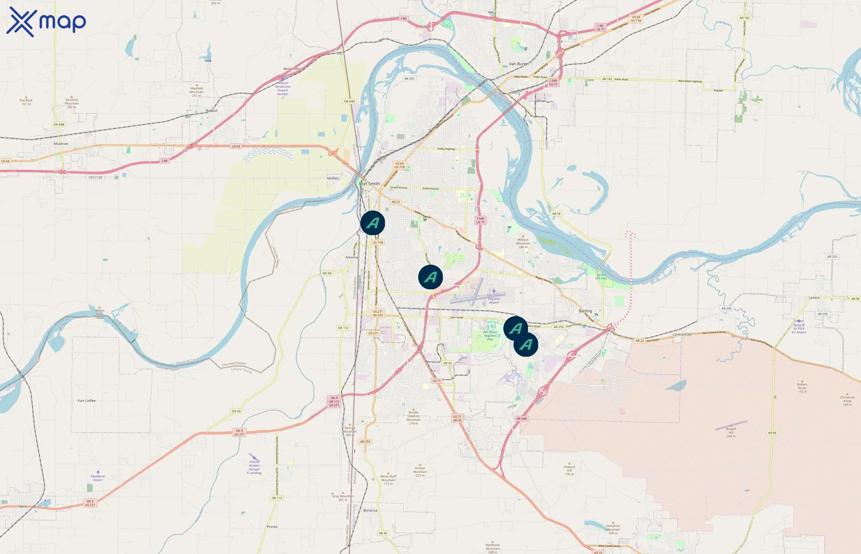 ArcBest area coverage