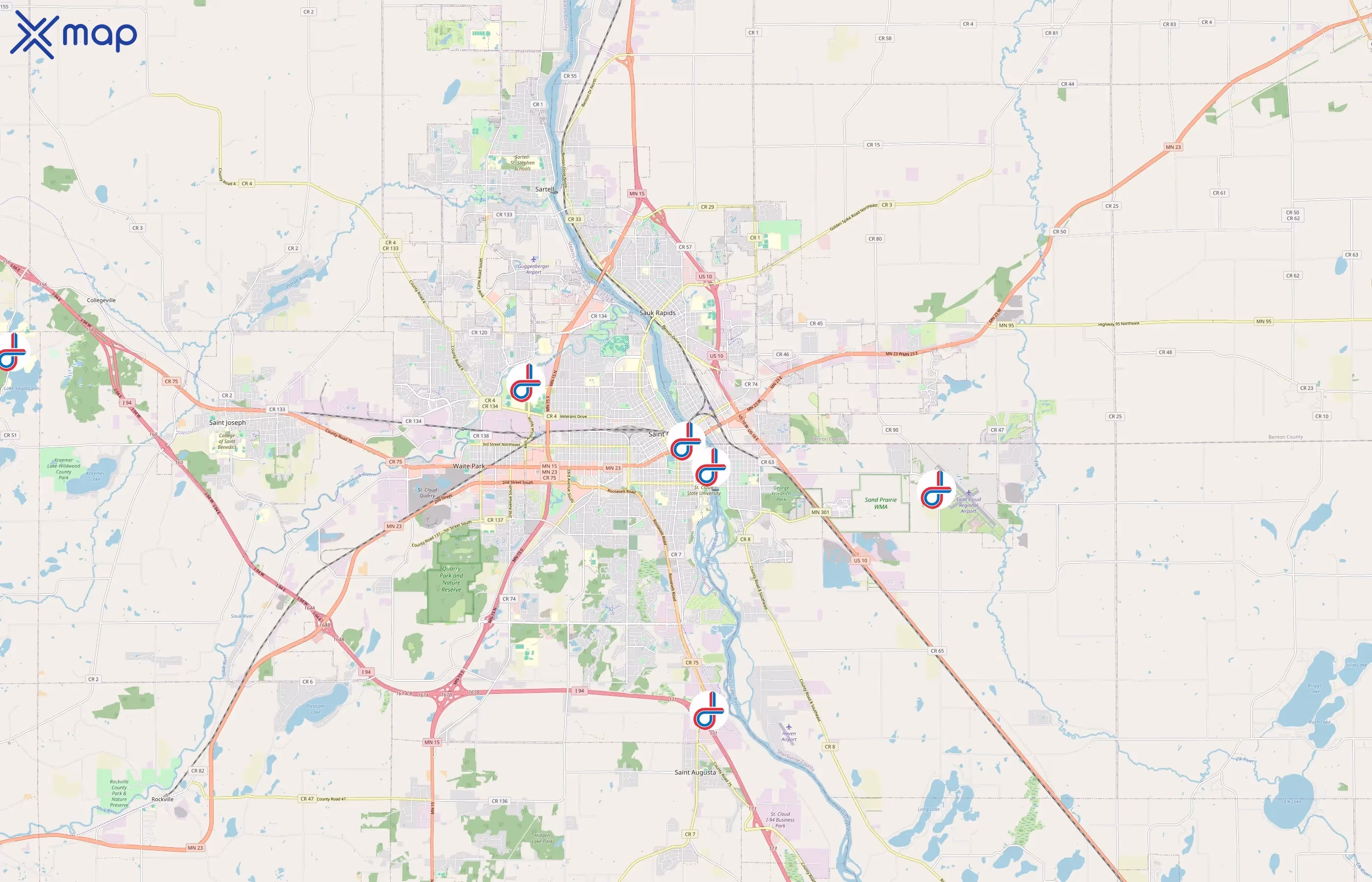 Jefferson Lines area coverage