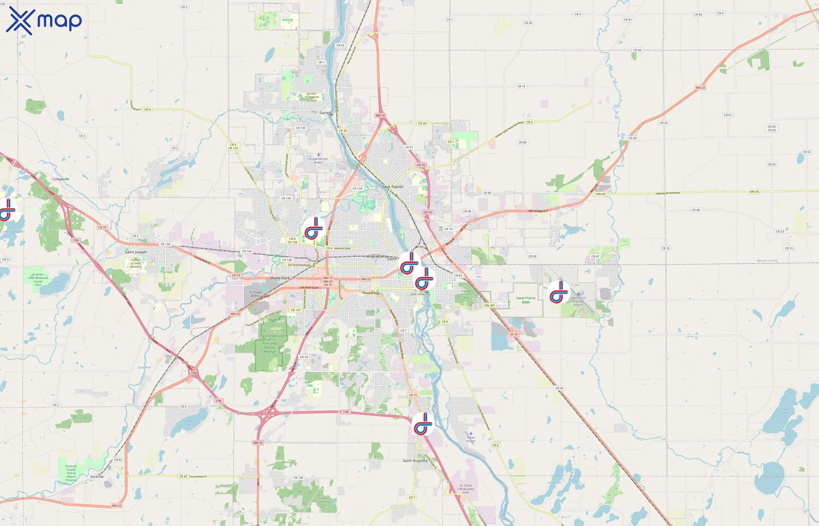Jefferson Lines area coverage