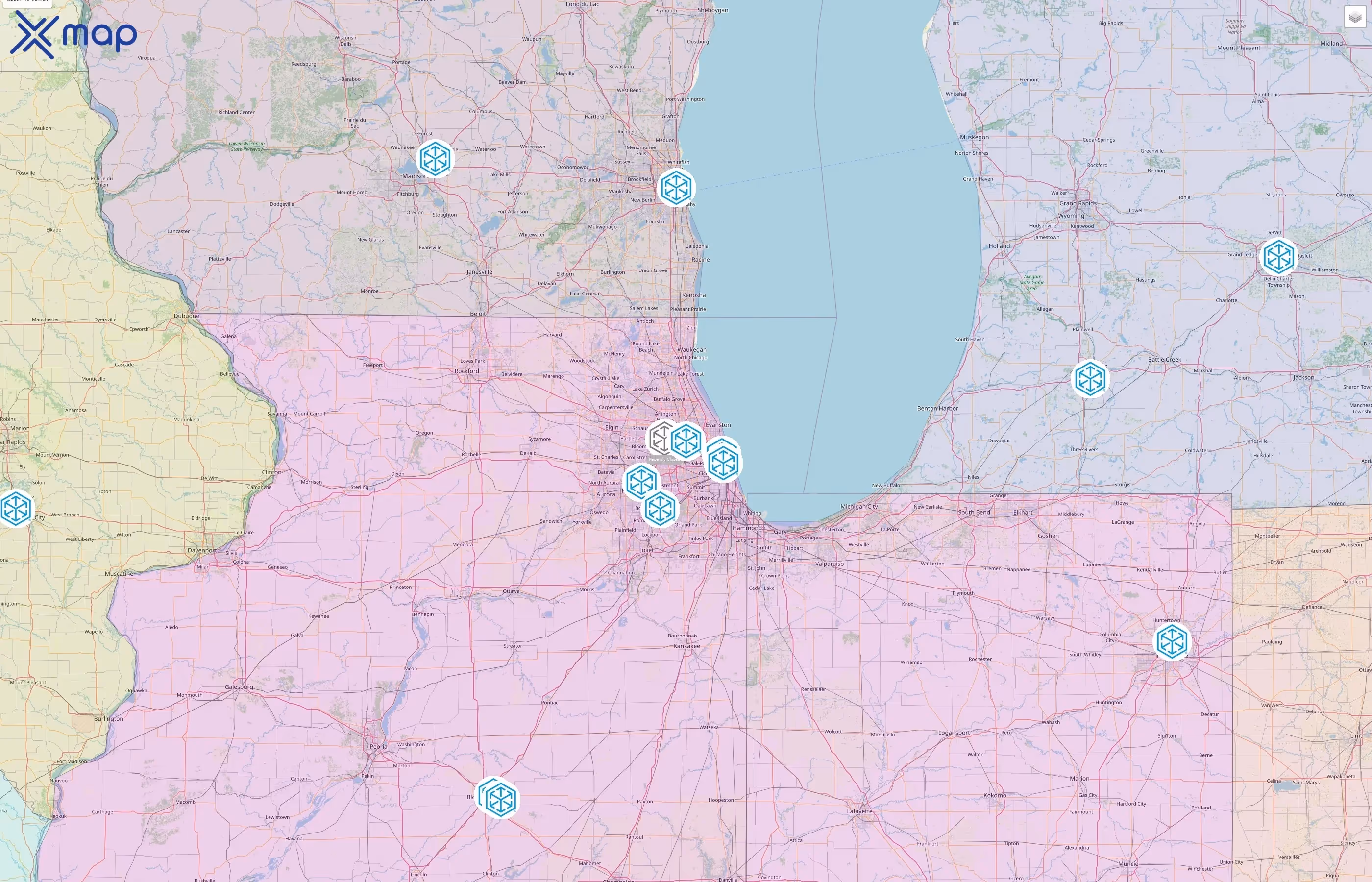 C.H. Robinson street hotspots