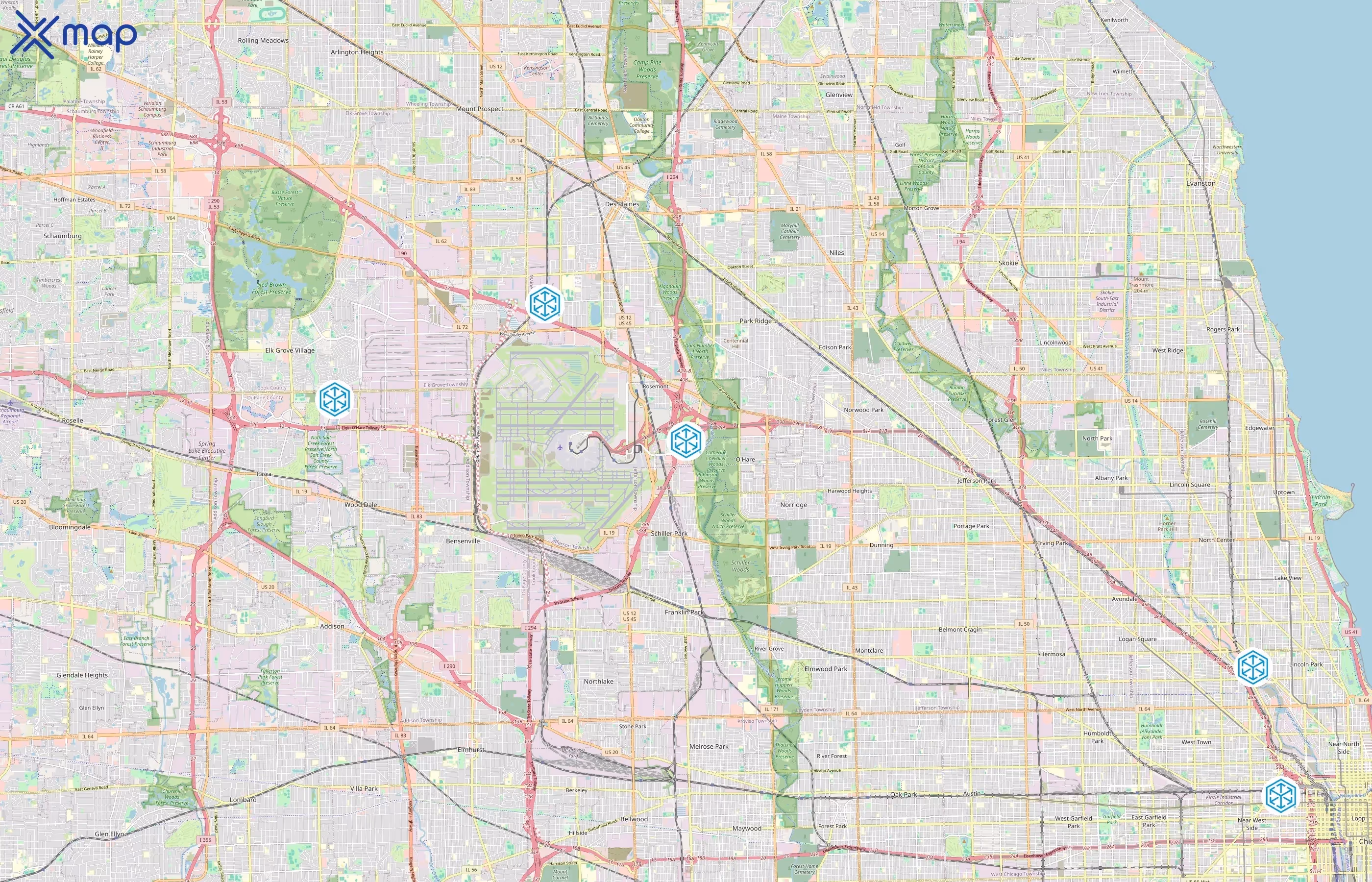 C.H. Robinson area coverage