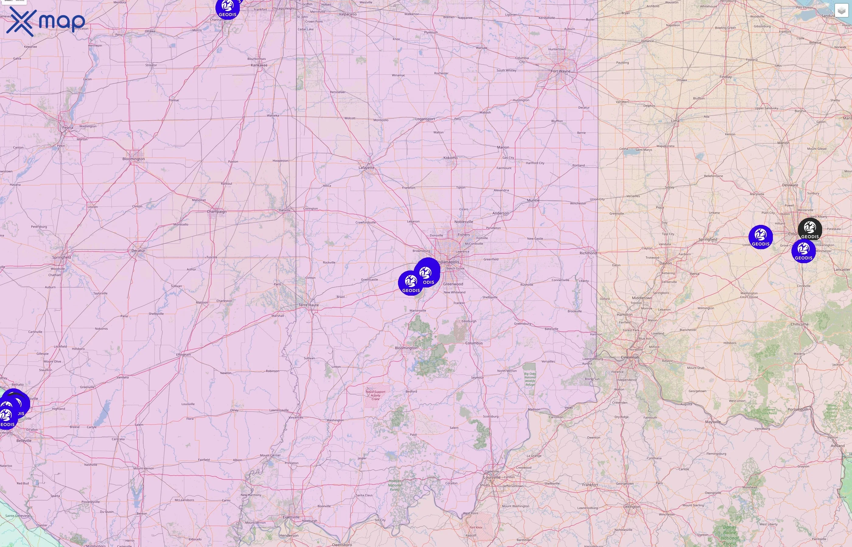 GEODIS street hotspots